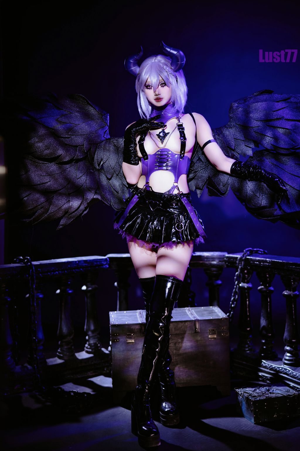 Coser@柒柒要乖哦: 堕天使之歌 (83 photos)