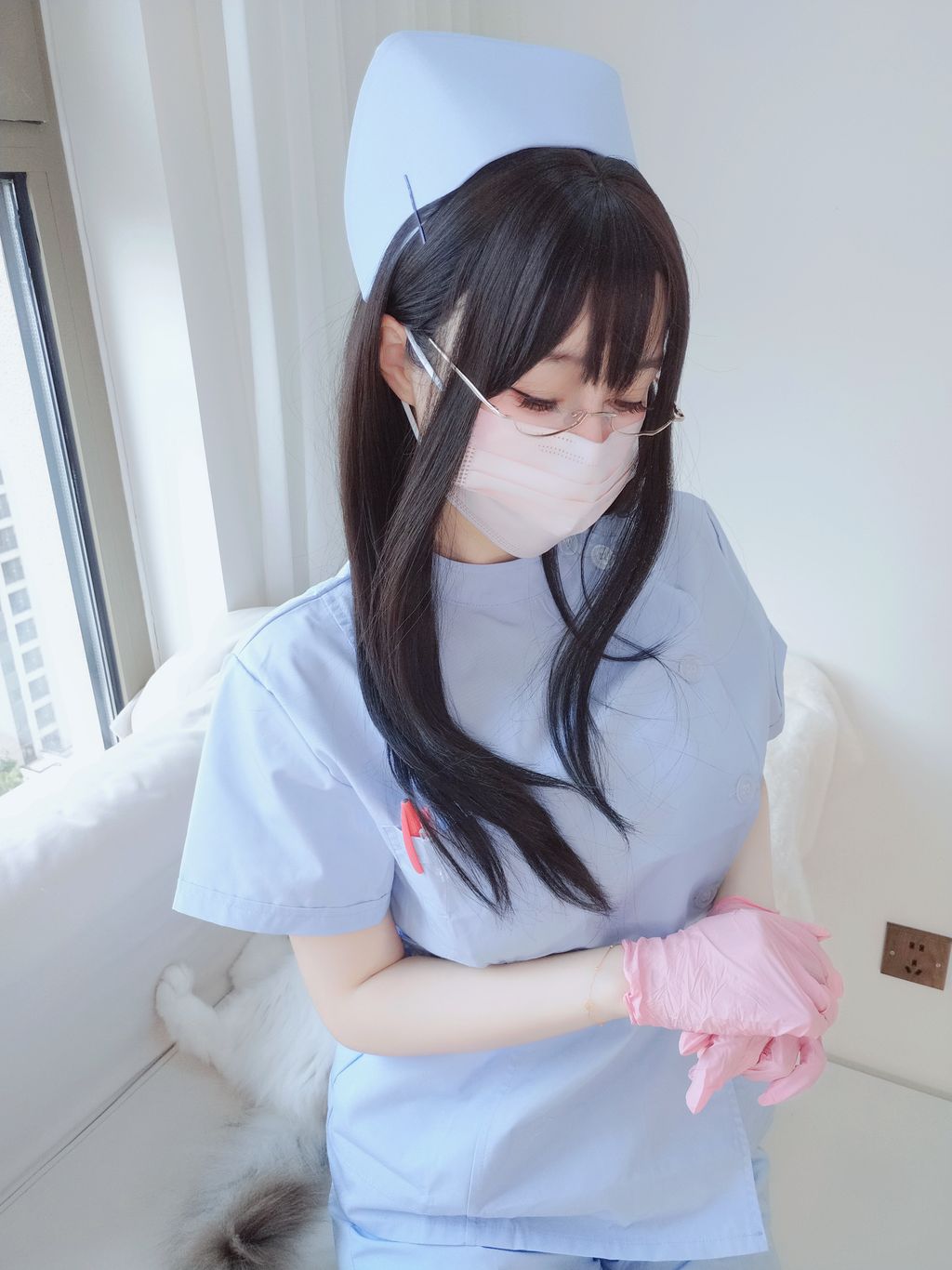 Coser@白银81: 自撮り Vol.095 蓝色护士 (162 photos + 19 videos) 7 Coser@白银81: 自撮り Vol.095 蓝色护士 (162 photos + 19 videos) 7