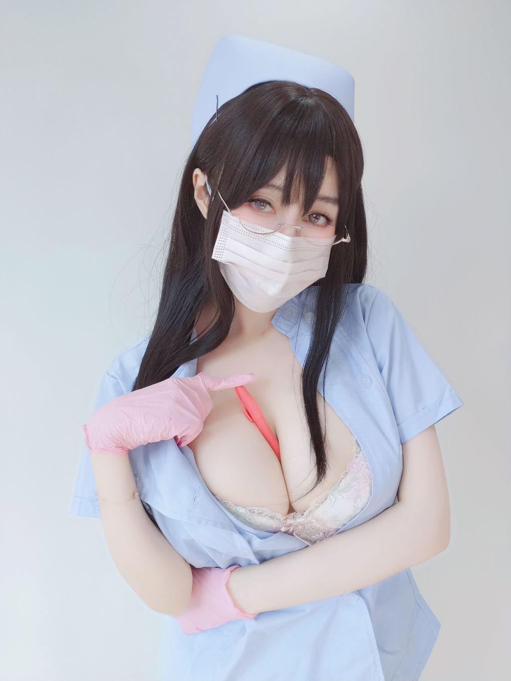 Coser@白银81: 自撮り Vol.095 蓝色护士 (162 photos + 19 videos) 15 Coser@白银81: 自撮り Vol.095 蓝色护士 (162 photos + 19 videos) 15