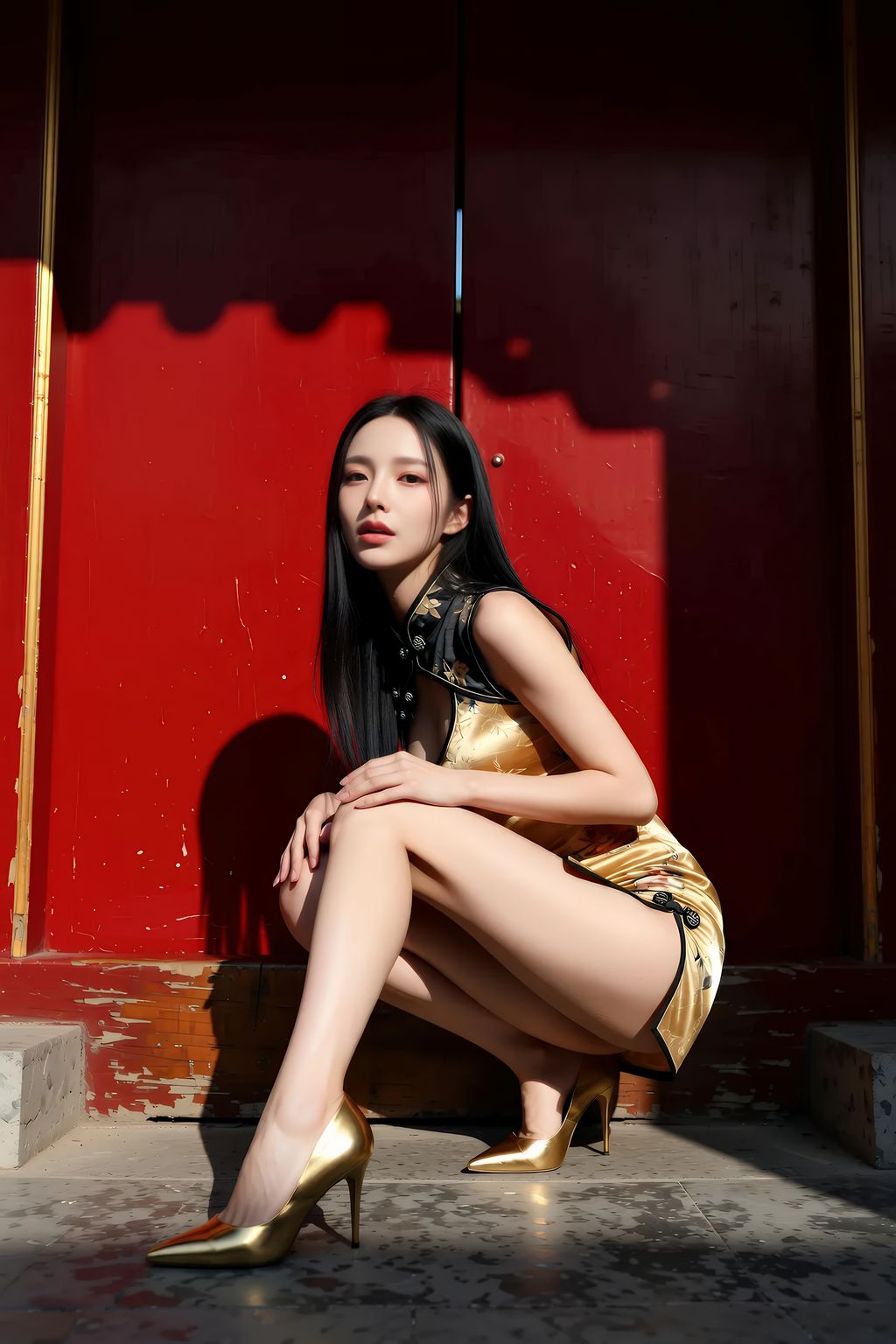 [AIGirl] 米妹 中式古风 (89 photos)