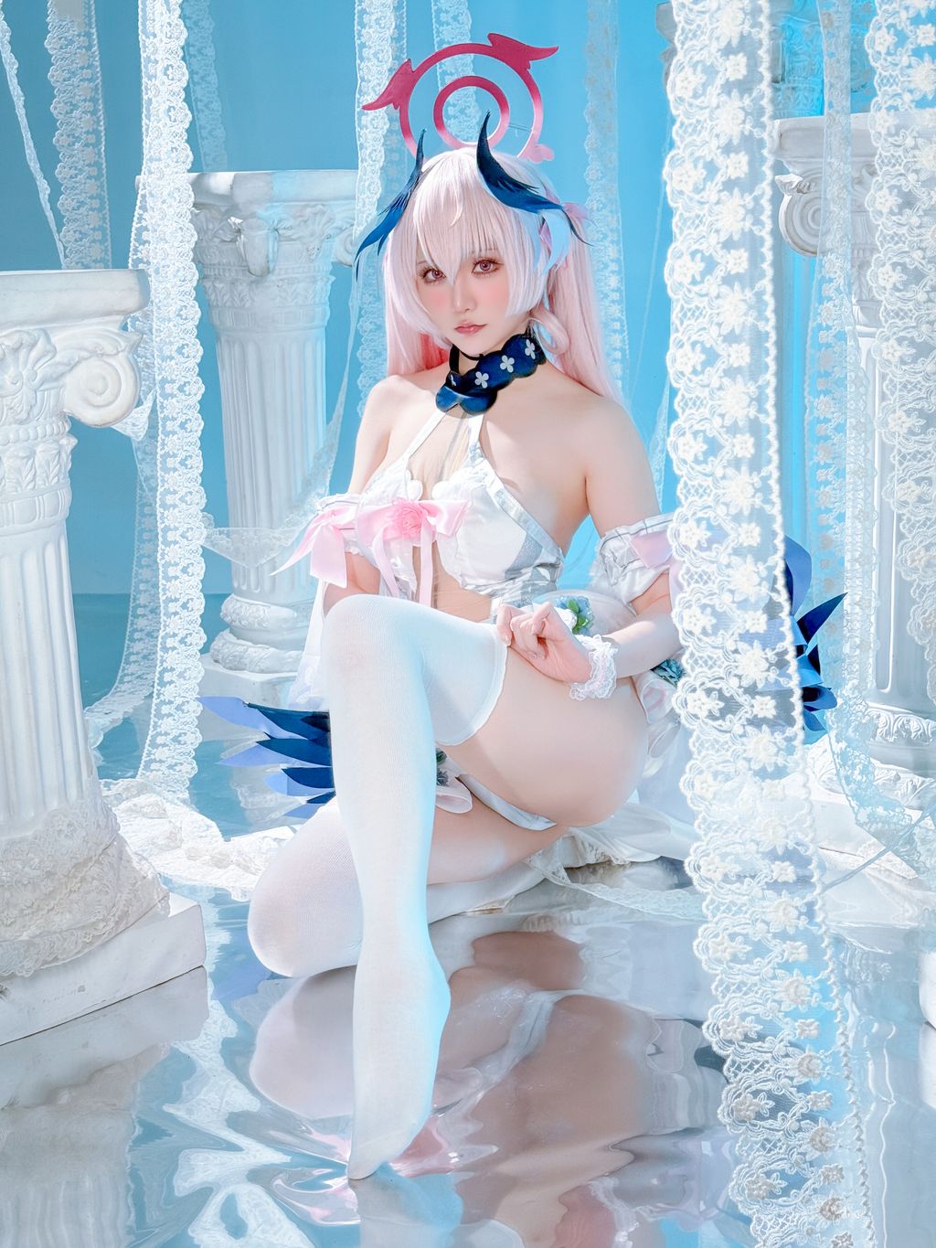 Coser@星之迟迟Hoshilily: 蔚蓝档案 下江小春 (47 photos) 12 Coser@星之迟迟Hoshilily: 蔚蓝档案 下江小春 (47 photos) 12