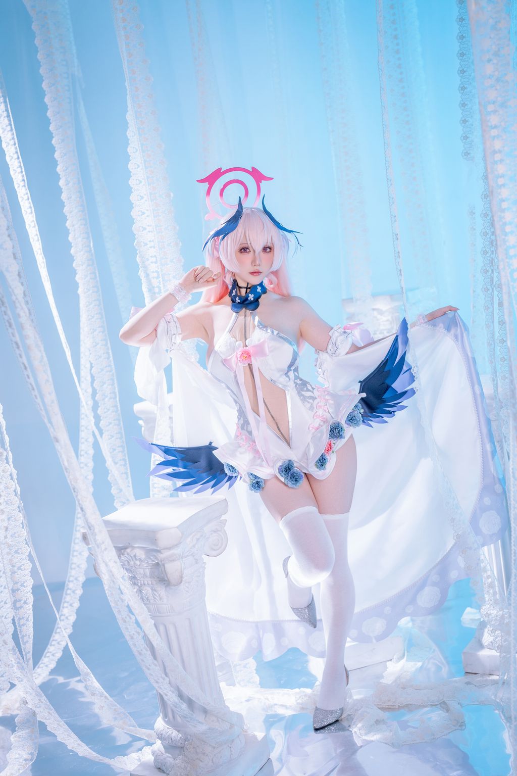 Coser@星之迟迟Hoshilily: 蔚蓝档案 下江小春 (47 photos)