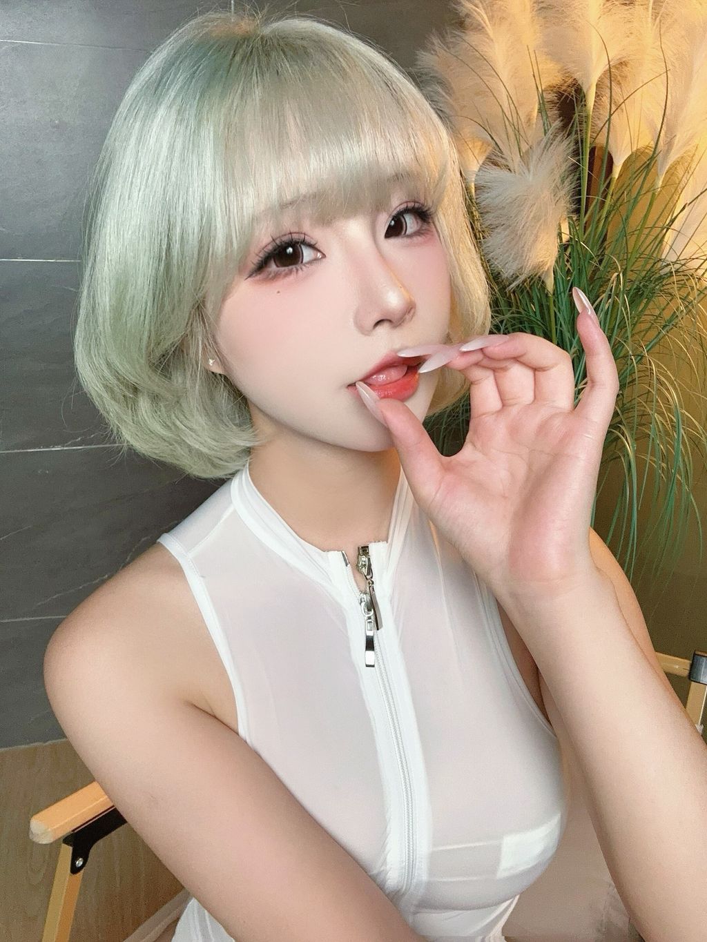 Coser@yuuhui玉汇: 透明竞泳 (44 photos + 2 videos)