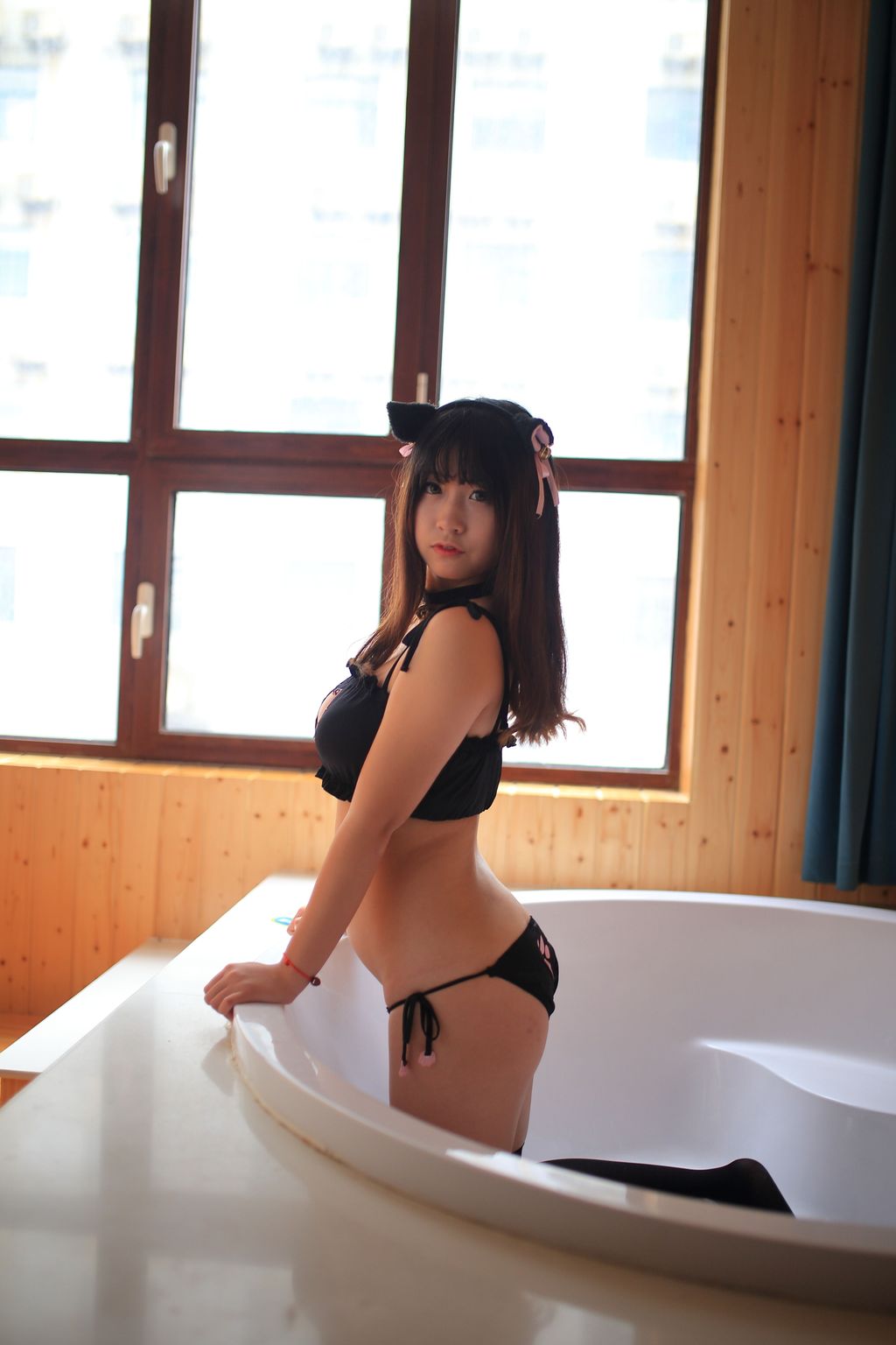 Coser@Mao Jiu Jiang Sakura (猫九酱Sakura): 浴室猫耳 (602 photos) 7 Coser@Mao Jiu Jiang Sakura (猫九酱Sakura): 浴室猫耳 (602 photos) 7