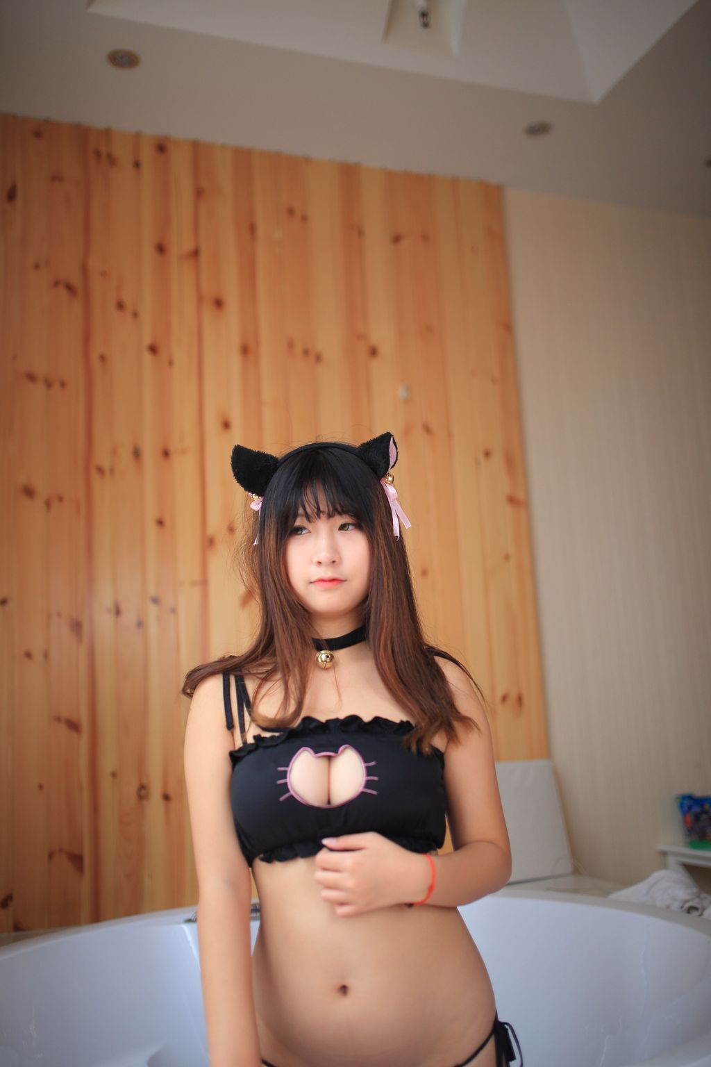 Coser@Mao Jiu Jiang Sakura (猫九酱Sakura): 浴室猫耳 (602 photos) 6 Coser@Mao Jiu Jiang Sakura (猫九酱Sakura): 浴室猫耳 (602 photos) 6