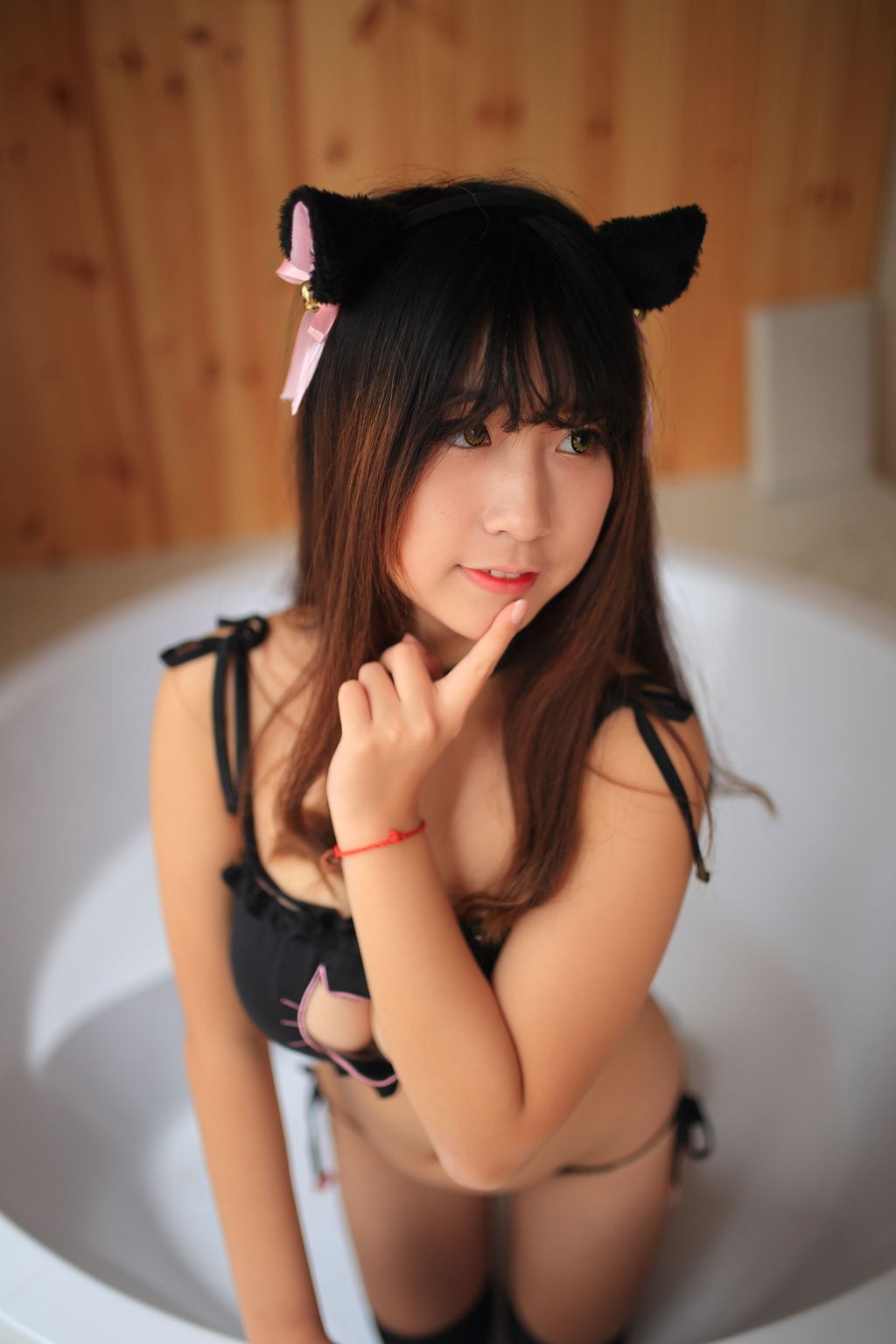 Coser@Mao Jiu Jiang Sakura (猫九酱Sakura): 浴室猫耳 (602 photos) 13 Coser@Mao Jiu Jiang Sakura (猫九酱Sakura): 浴室猫耳 (602 photos) 13