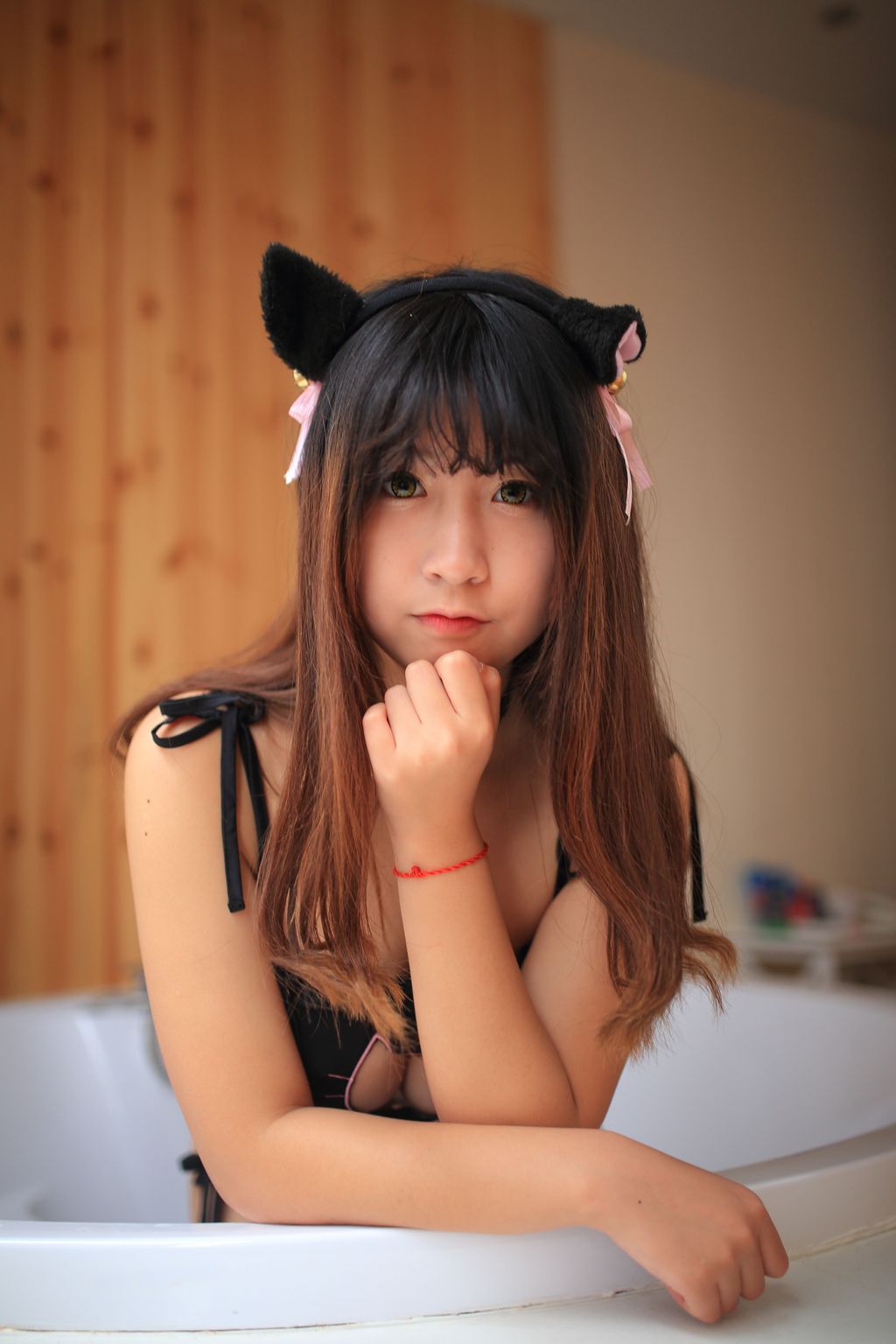 Coser@Mao Jiu Jiang Sakura (猫九酱Sakura): 浴室猫耳 (602 photos) 18 Coser@Mao Jiu Jiang Sakura (猫九酱Sakura): 浴室猫耳 (602 photos) 18