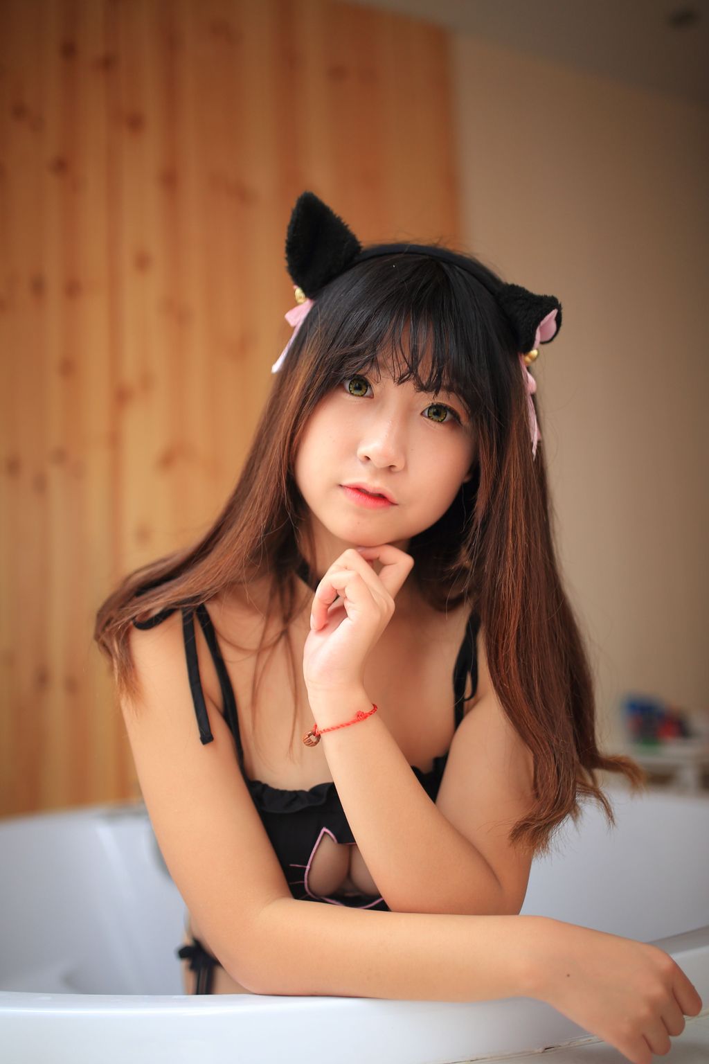 Coser@Mao Jiu Jiang Sakura (猫九酱Sakura): 浴室猫耳 (602 photos) 10 Coser@Mao Jiu Jiang Sakura (猫九酱Sakura): 浴室猫耳 (602 photos) 10