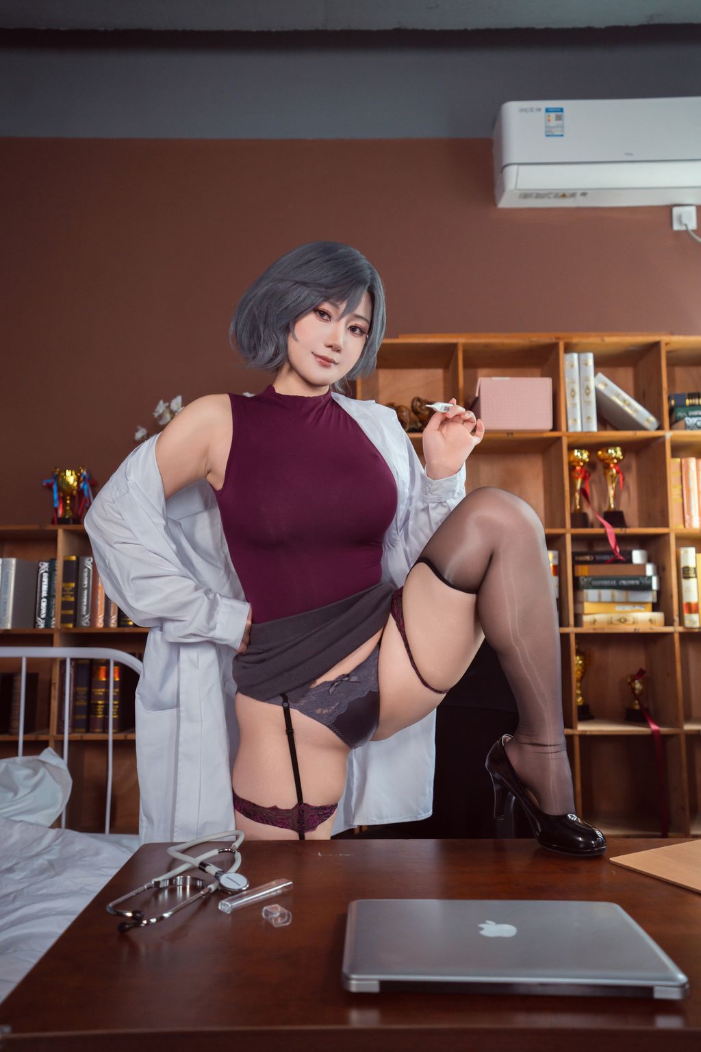 Coser@星澜是澜澜叫澜妹呀: 保健室的失格医生 (68 photos + 2 videos) 5 Coser@星澜是澜澜叫澜妹呀: 保健室的失格医生 (68 photos + 2 videos) 5
