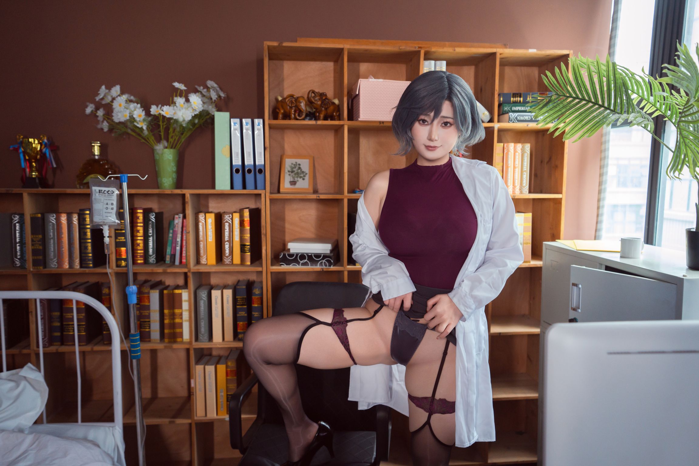 Coser@星澜是澜澜叫澜妹呀: 保健室的失格医生 (68 photos + 2 videos) 3 Coser@星澜是澜澜叫澜妹呀: 保健室的失格医生 (68 photos + 2 videos) 3