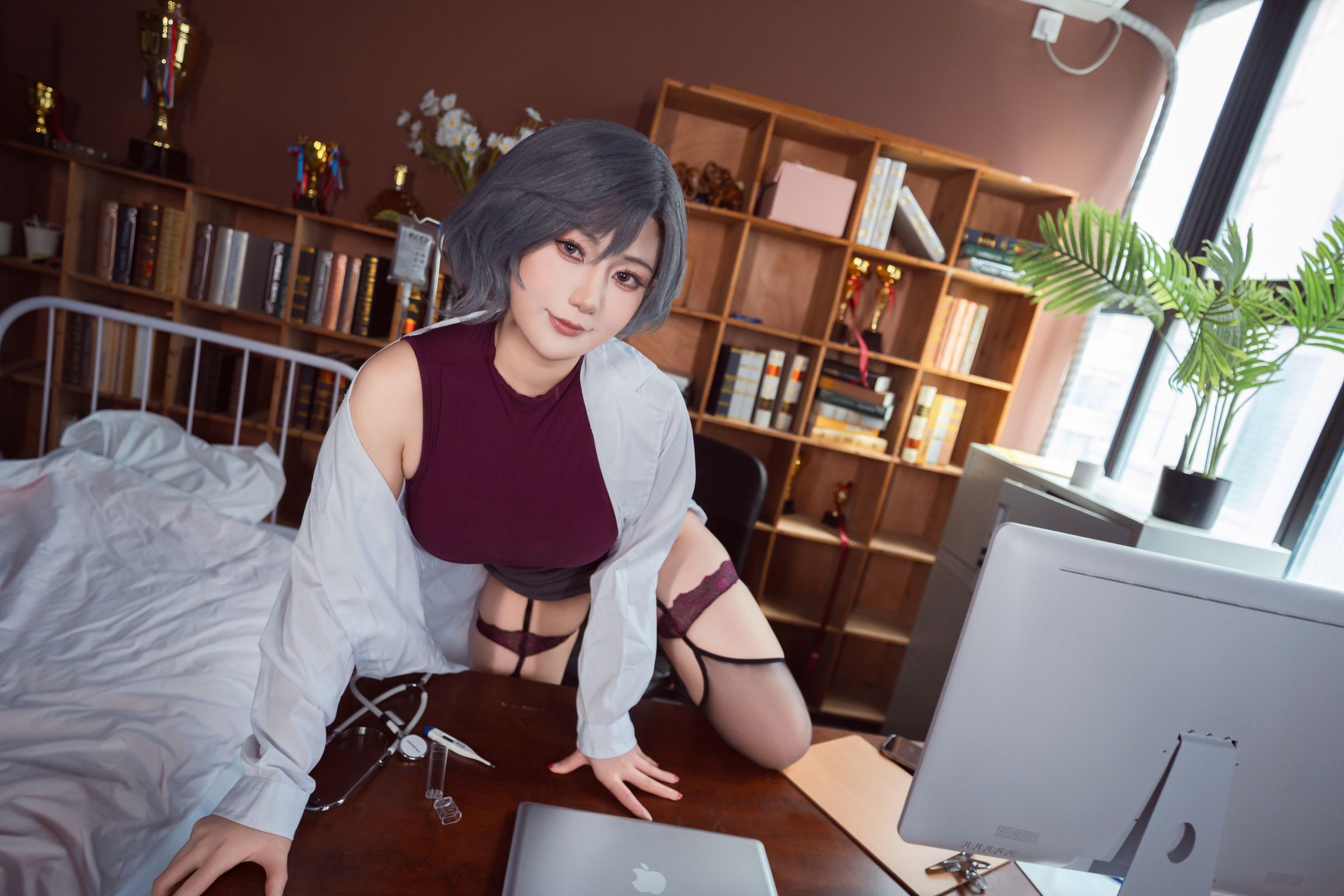 Coser@星澜是澜澜叫澜妹呀: 保健室的失格医生 (68 photos + 2 videos) 4 Coser@星澜是澜澜叫澜妹呀: 保健室的失格医生 (68 photos + 2 videos) 4