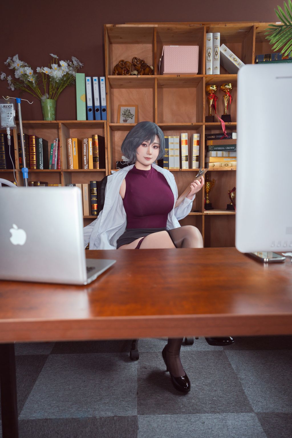 Coser@星澜是澜澜叫澜妹呀: 保健室的失格医生 (68 photos + 2 videos)