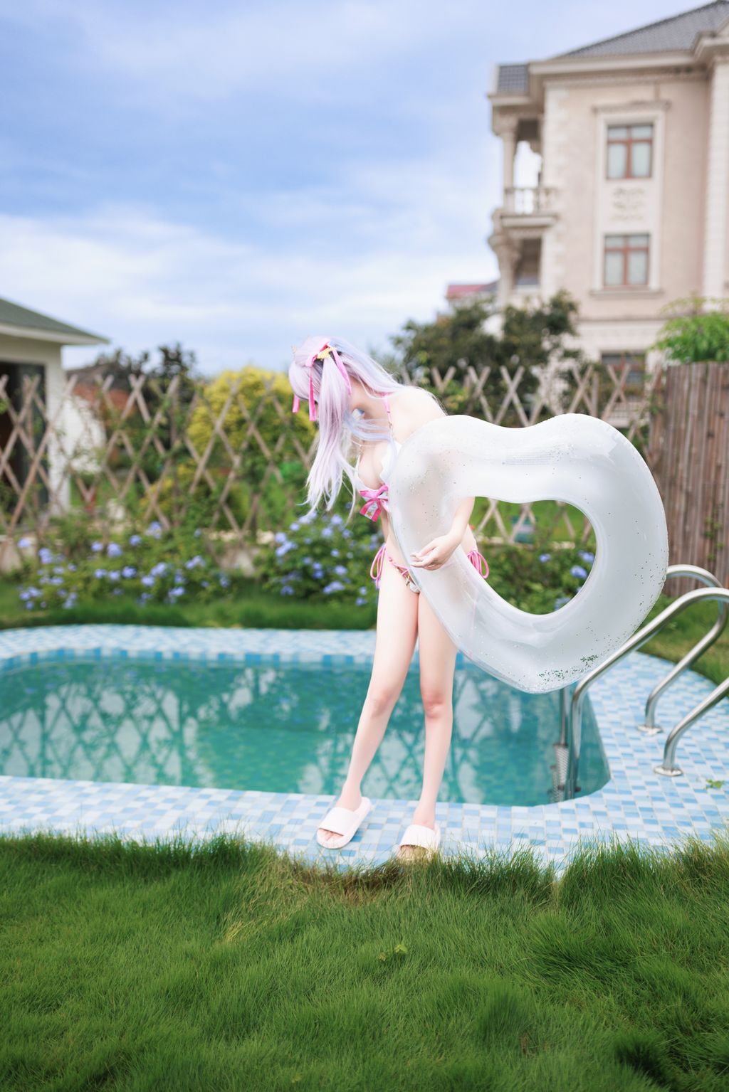 Coser@阿雪雪: 普利茅斯泳装 (99 photos + 2 videos)