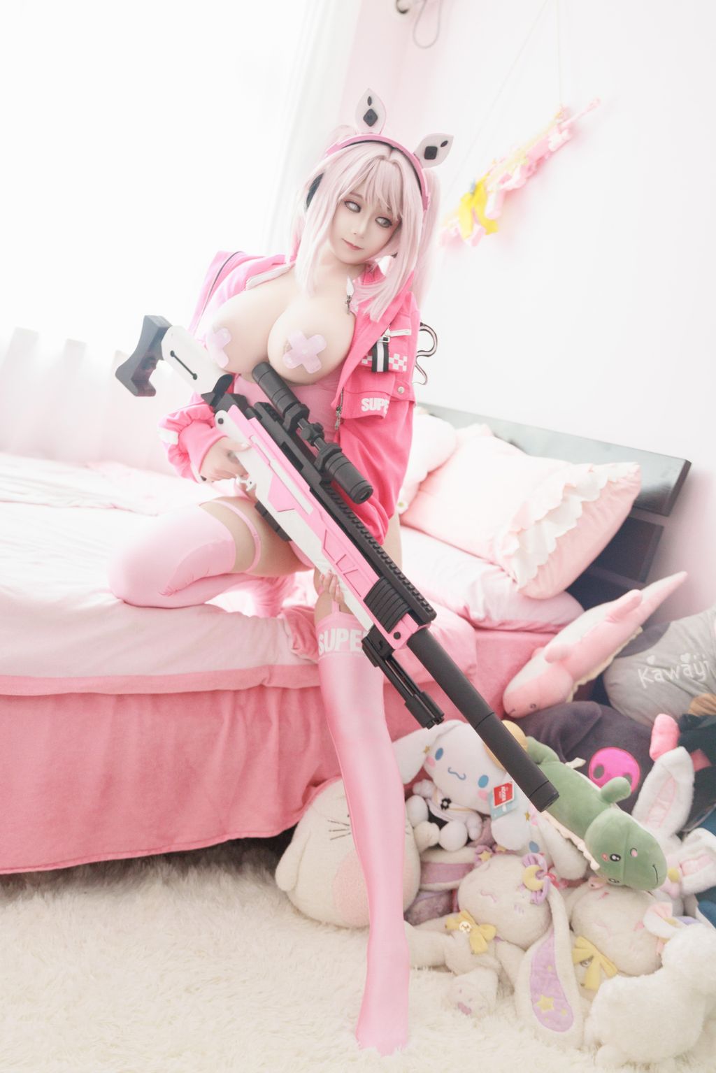 Coser@阿雪雪: 爱丽丝泳装 (94 photos + 1 video) 7 Coser@阿雪雪: 爱丽丝泳装 (94 photos + 1 video) 7