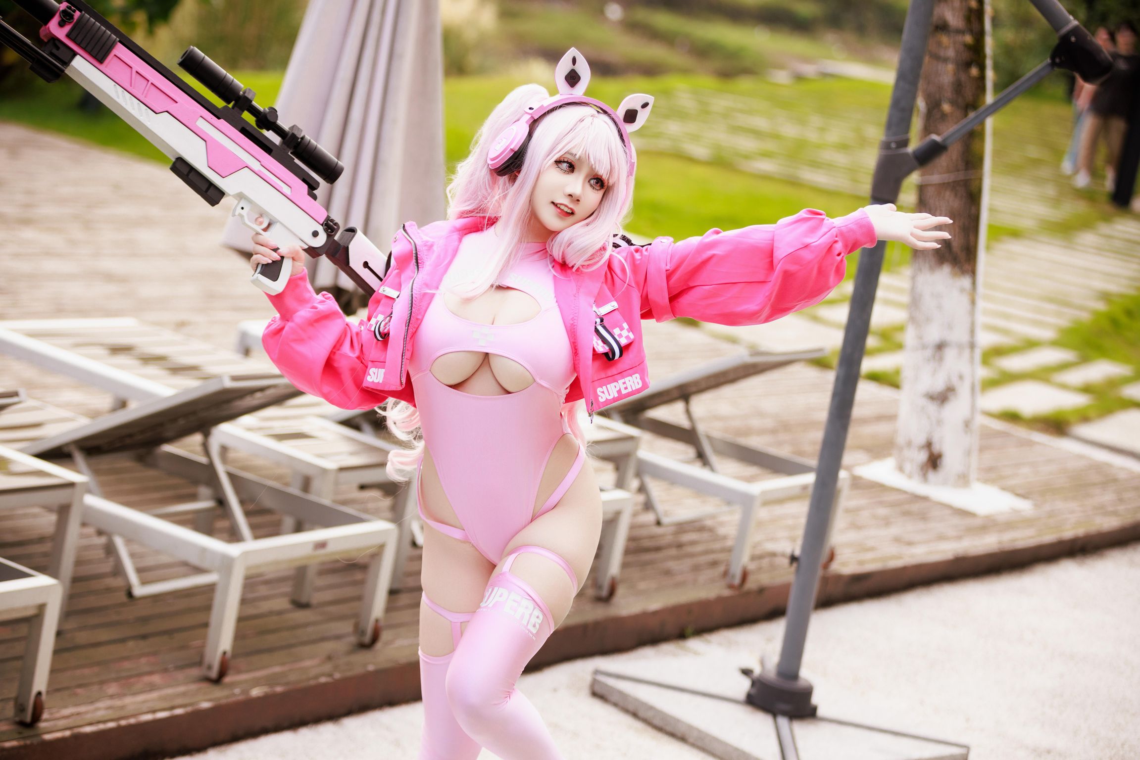 Coser@阿雪雪: 爱丽丝泳装 (94 photos + 1 video) 8 Coser@阿雪雪: 爱丽丝泳装 (94 photos + 1 video) 8