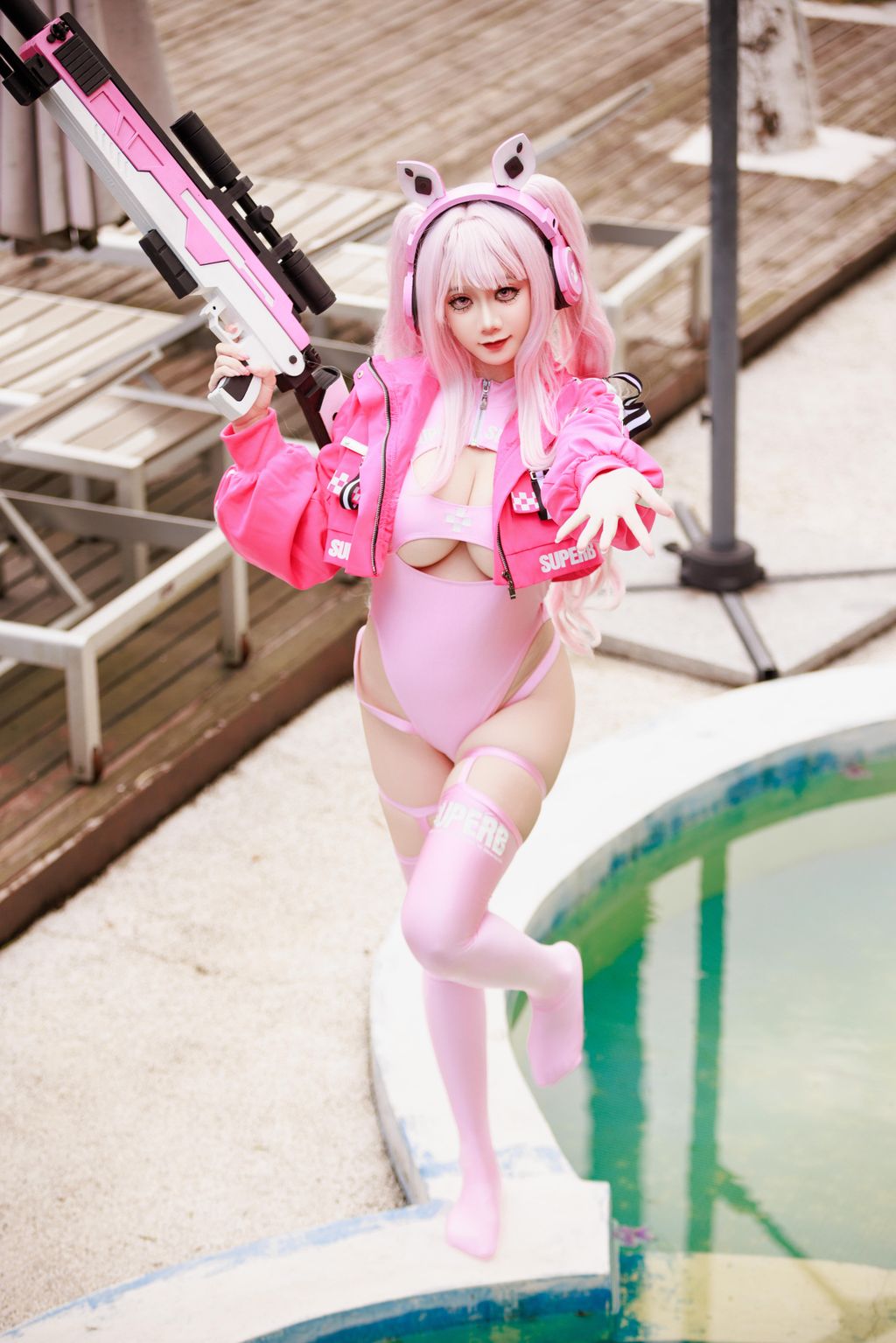 Coser@阿雪雪: 爱丽丝泳装 (94 photos + 1 video) 2 Coser@阿雪雪: 爱丽丝泳装 (94 photos + 1 video) 2
