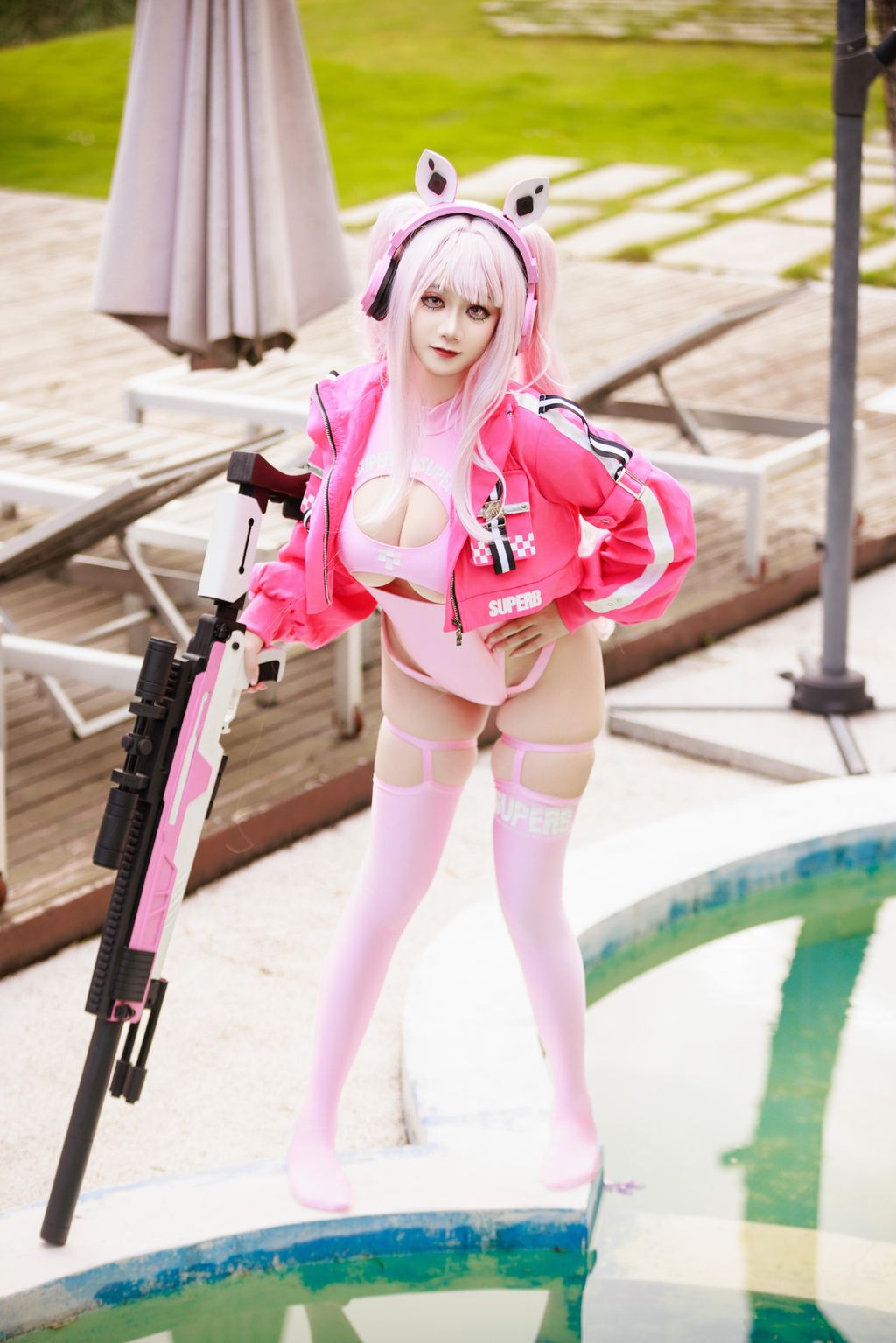 Coser@阿雪雪: 爱丽丝泳装 (94 photos + 1 video) 9 Coser@阿雪雪: 爱丽丝泳装 (94 photos + 1 video) 9