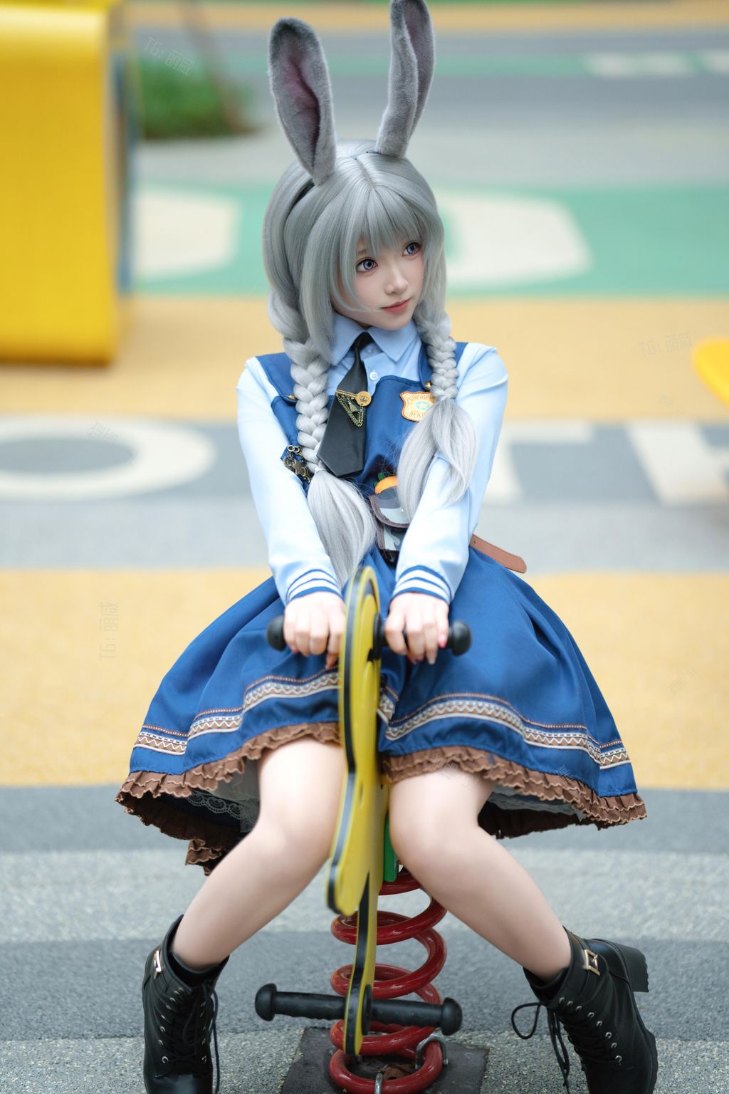 Coser@Bangni邦尼: 兔子警官 (72 photos)
