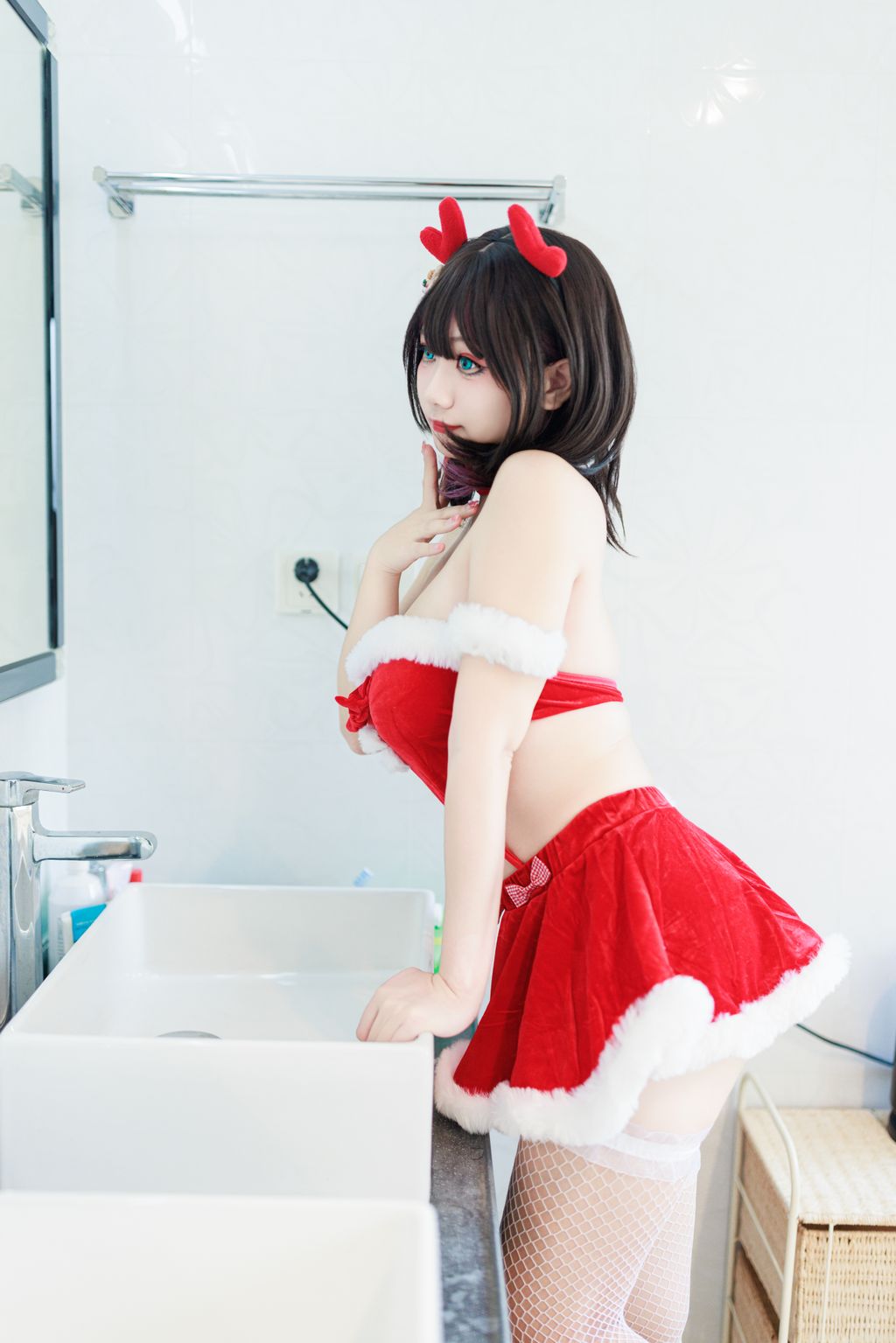 Coser@阿雪雪: 圣诞居家 (83 photos + 2 videos) 7 Coser@阿雪雪: 圣诞居家 (83 photos + 2 videos) 7