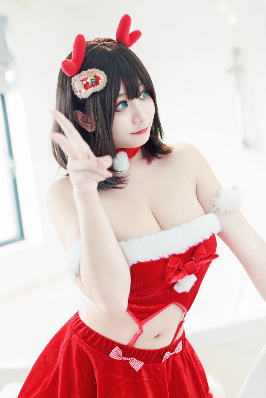 Coser@阿雪雪: 圣诞居家 (83 photos + 2 videos) 6 Coser@阿雪雪: 圣诞居家 (83 photos + 2 videos) 6