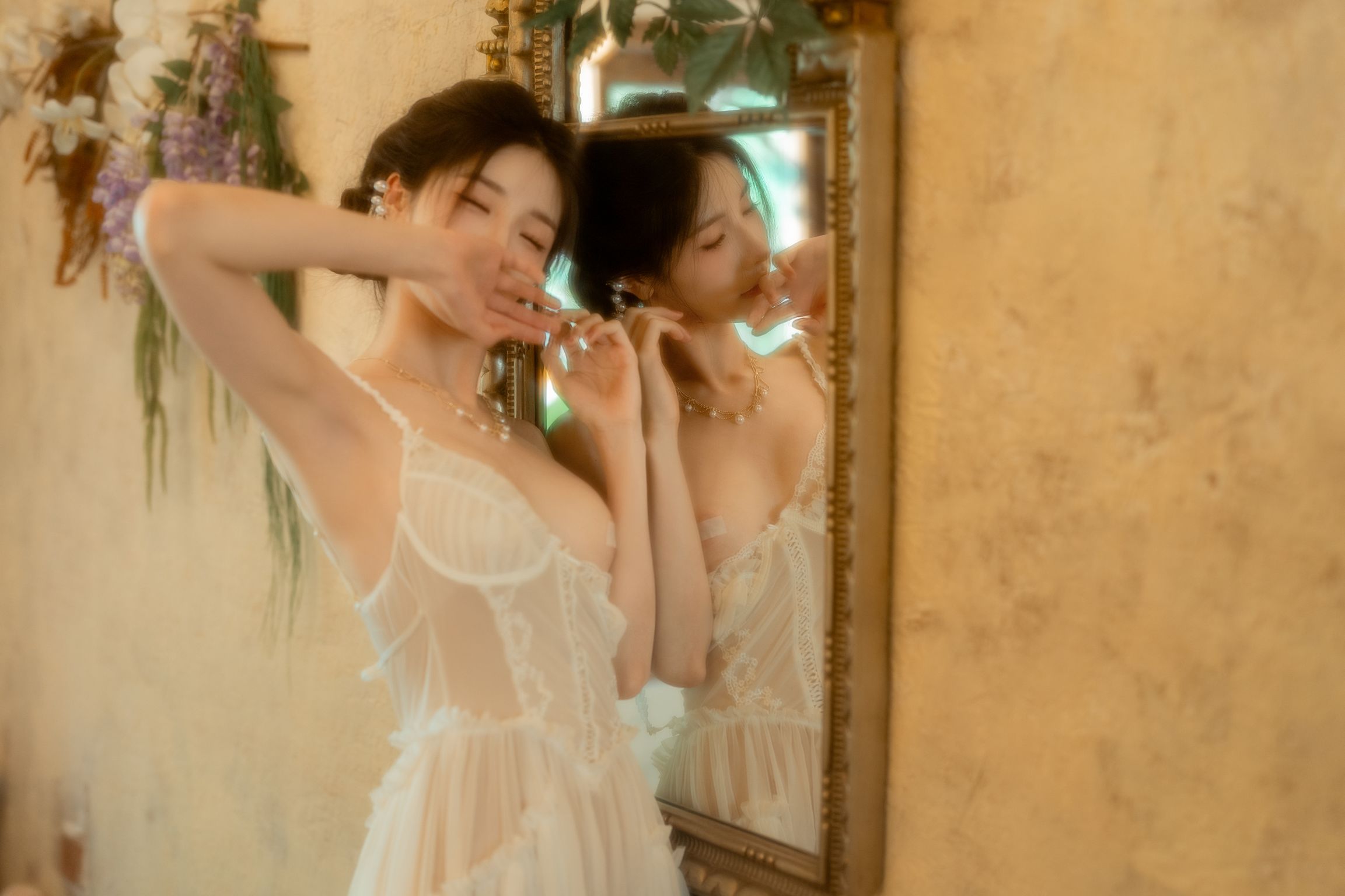 Coser@橙子喵酱: 会员花絮 橙子小白裙 (50 photos) 12 Coser@橙子喵酱: 会员花絮 橙子小白裙 (50 photos) 12