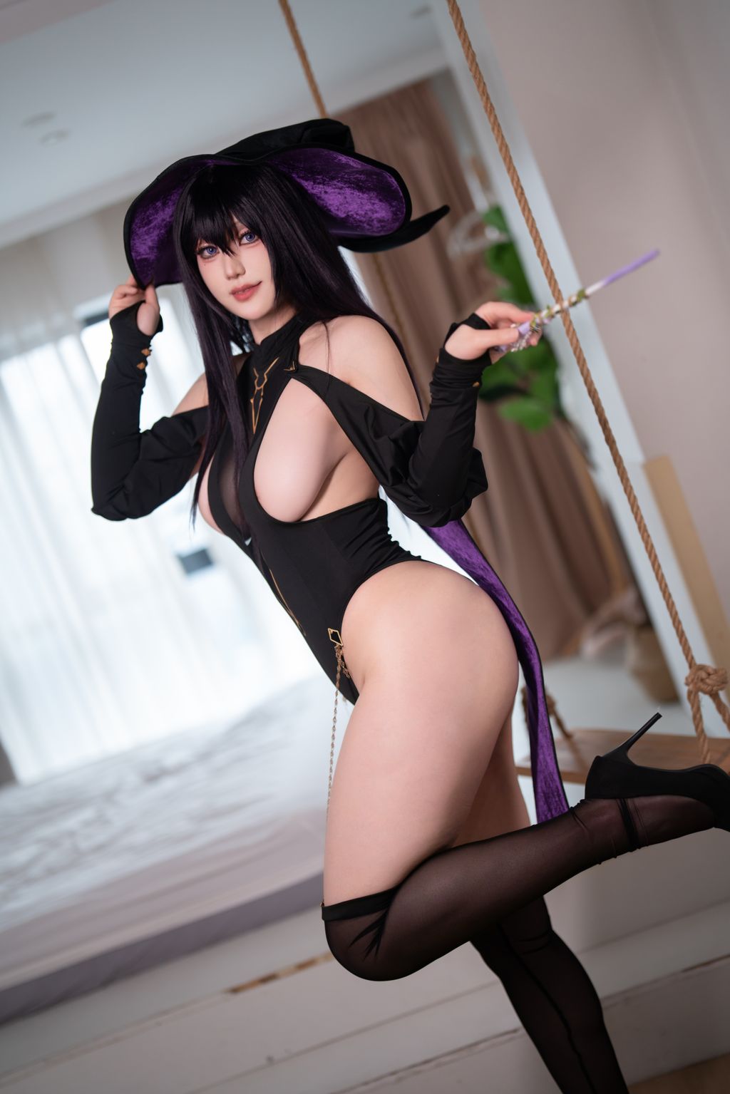 Coser@星澜是澜澜叫澜妹呀: 魔女 (48 photos) 3 Coser@星澜是澜澜叫澜妹呀: 魔女 (48 photos) 3