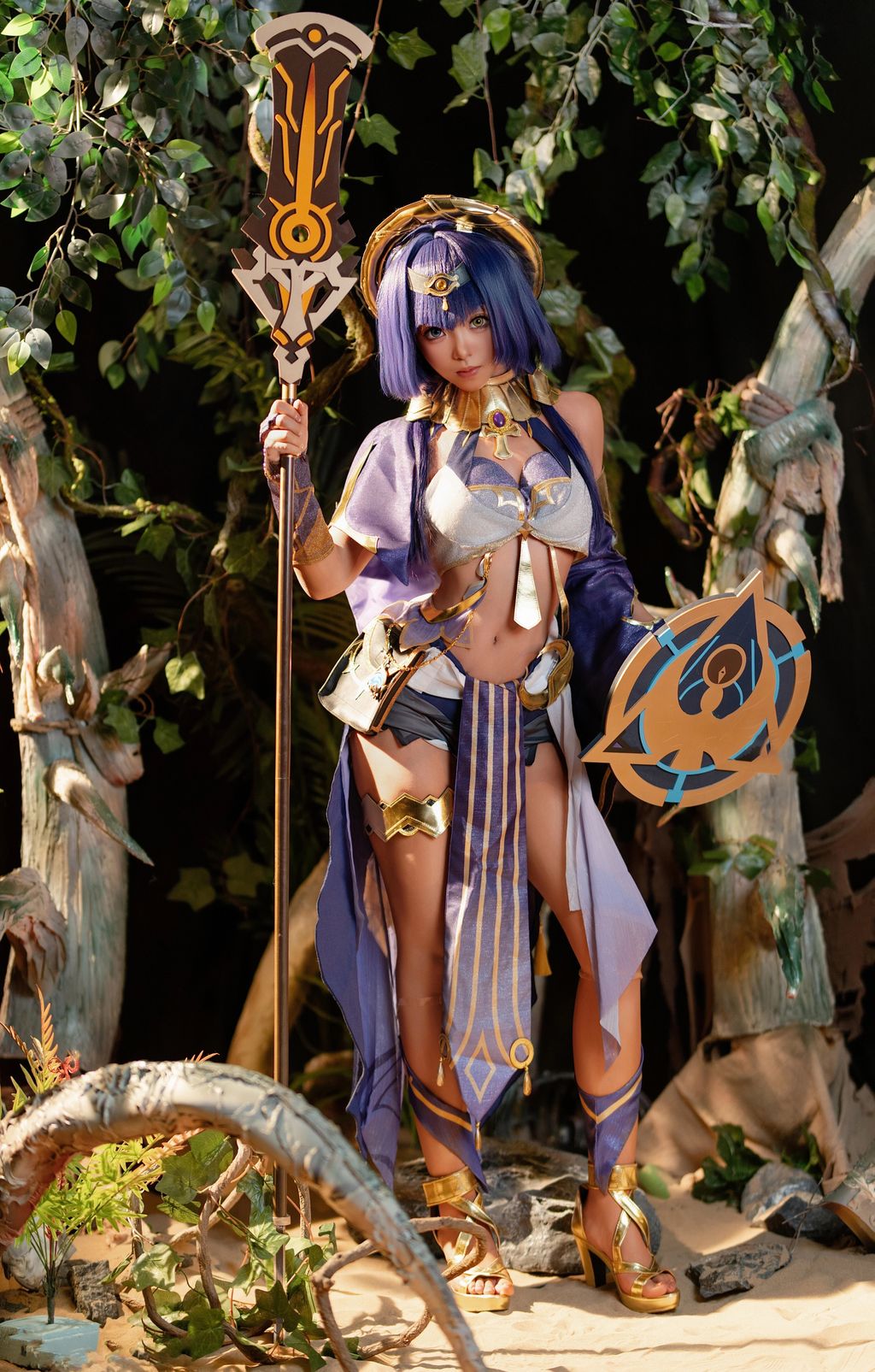 Coser@Bangni邦尼: 原神-坎蒂丝 (70 photos)