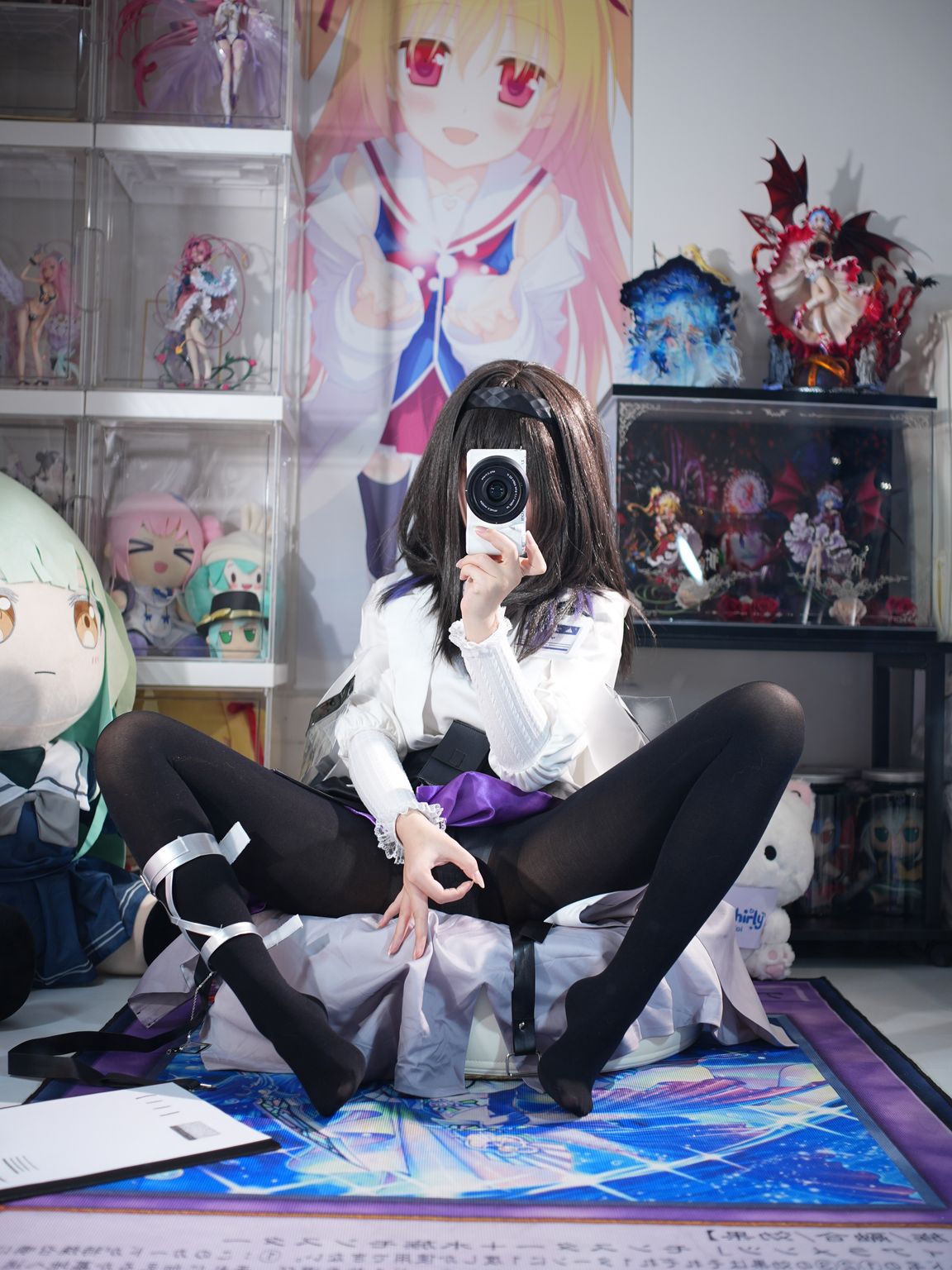 Coser@白栎Shirly: 明日方舟 普瑞赛斯博士服 (130 photos + 25 videos)