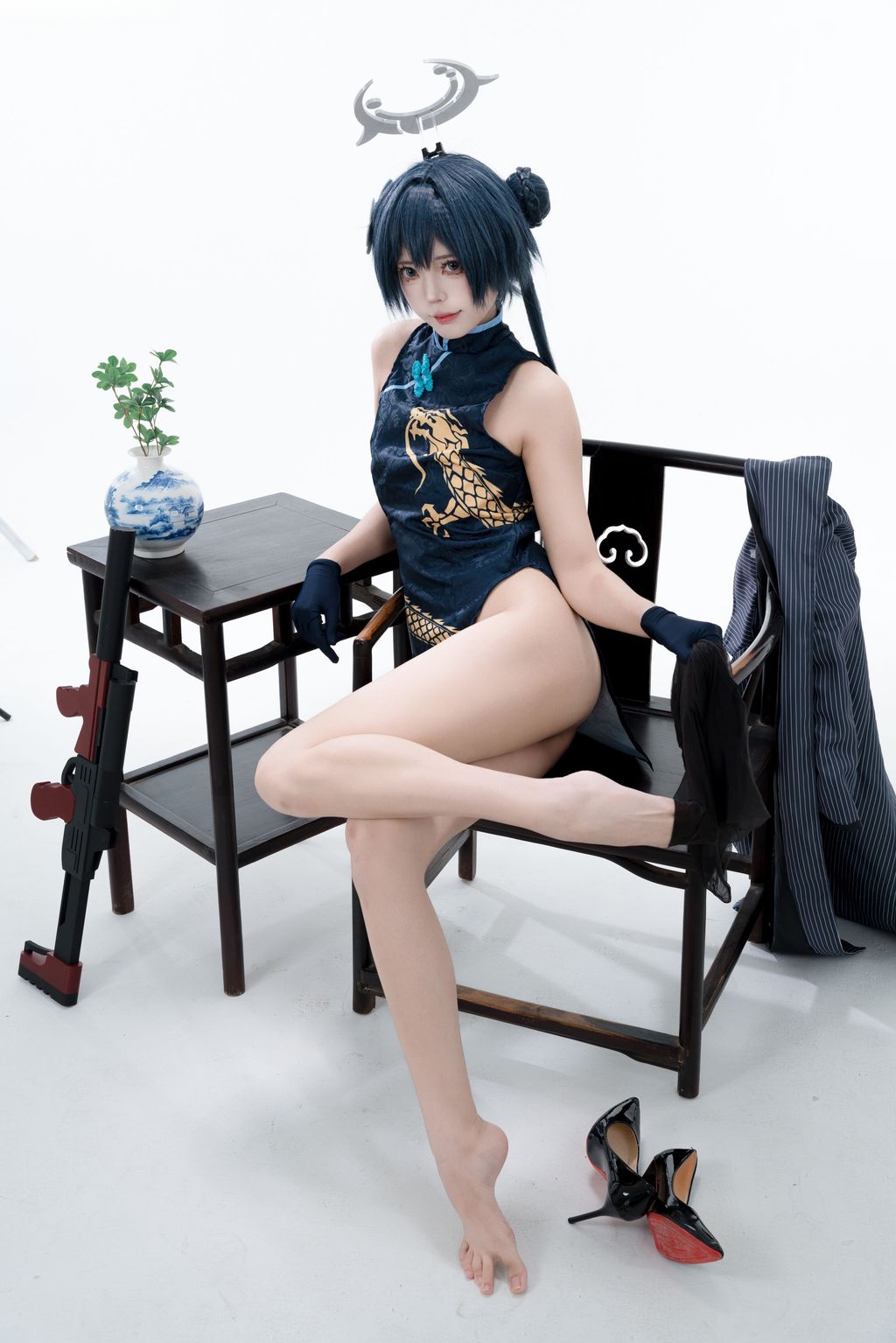 Coser@君颜圆又圆: 蔚蓝档案 龙华妃咲 (153 photos + 3 videos) 3 Coser@君颜圆又圆: 蔚蓝档案 龙华妃咲 (153 photos + 3 videos) 3