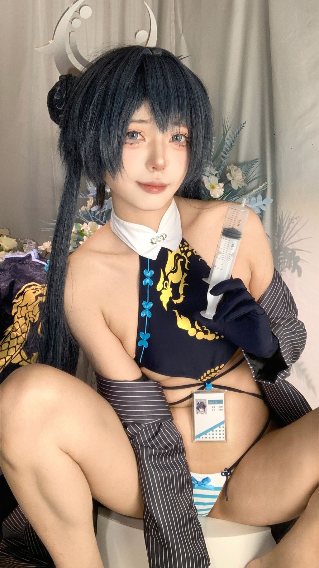 Coser@君颜圆又圆: 蔚蓝档案 龙华妃咲 护士 (100 photos + 1 video) 19 Coser@君颜圆又圆: 蔚蓝档案 龙华妃咲 护士 (100 photos + 1 video) 19