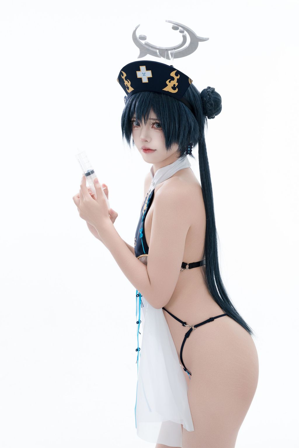Coser@君颜圆又圆: 蔚蓝档案 龙华妃咲 护士 (100 photos + 1 video) 14 Coser@君颜圆又圆: 蔚蓝档案 龙华妃咲 护士 (100 photos + 1 video) 14