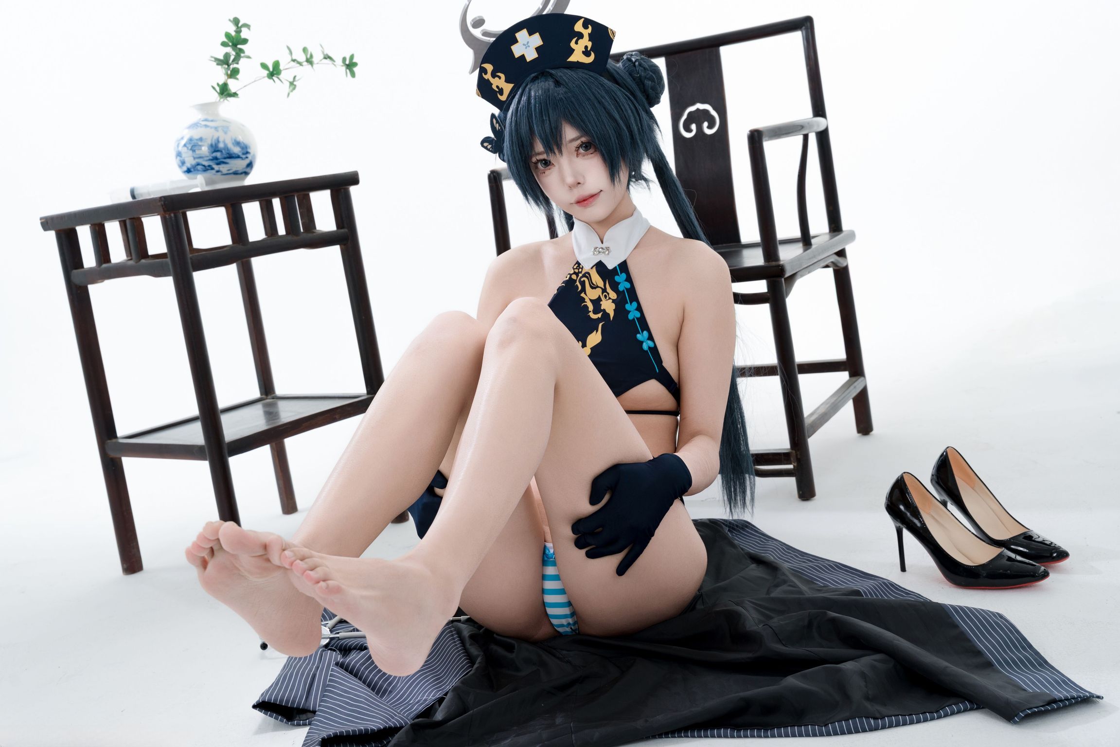 Coser@君颜圆又圆: 蔚蓝档案 龙华妃咲 护士 (100 photos + 1 video) 0 Coser@君颜圆又圆: 蔚蓝档案 龙华妃咲 护士 (100 photos + 1 video) 0
