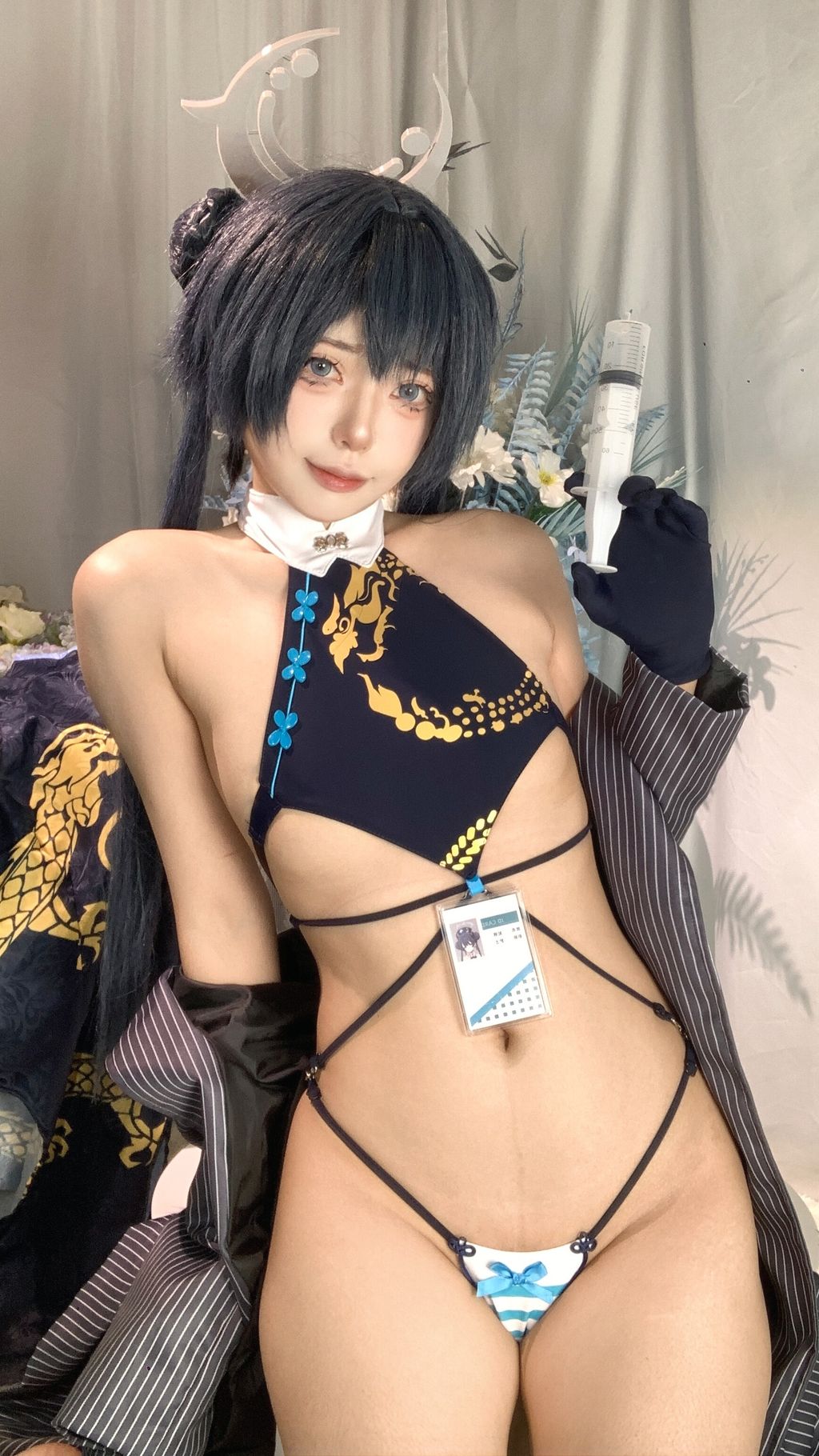 Coser@君颜圆又圆: 蔚蓝档案 龙华妃咲 护士 (100 photos + 1 video) 17 Coser@君颜圆又圆: 蔚蓝档案 龙华妃咲 护士 (100 photos + 1 video) 17