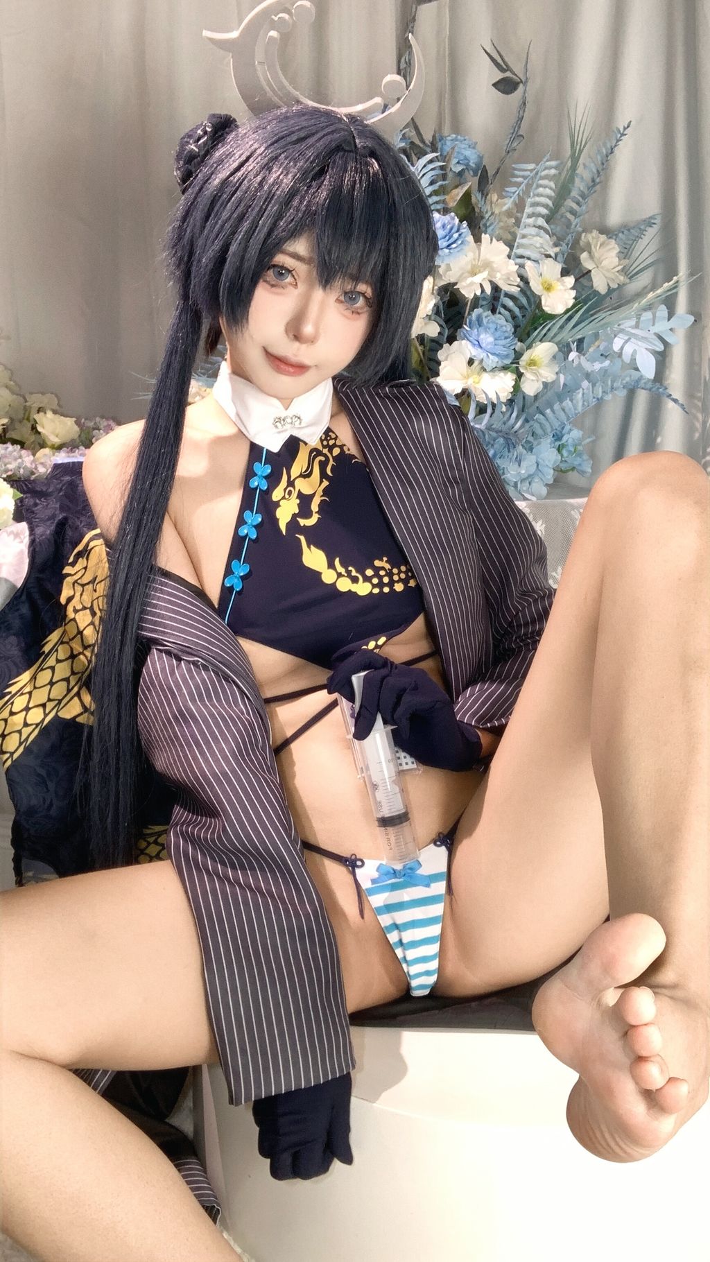 Coser@君颜圆又圆: 蔚蓝档案 龙华妃咲 护士 (100 photos + 1 video) 15 Coser@君颜圆又圆: 蔚蓝档案 龙华妃咲 护士 (100 photos + 1 video) 15