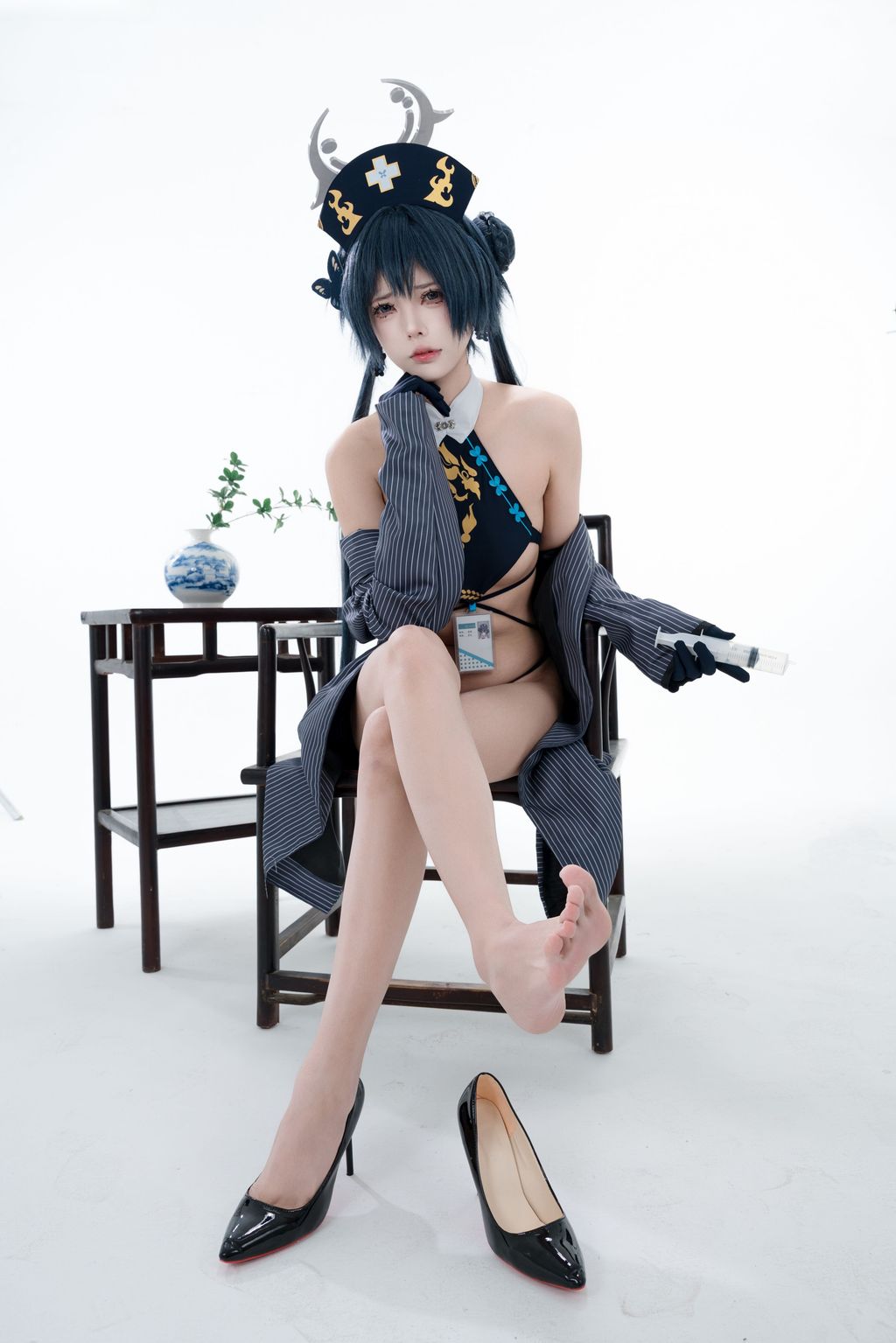 Coser@君颜圆又圆: 蔚蓝档案 龙华妃咲 护士 (100 photos + 1 video) 1 Coser@君颜圆又圆: 蔚蓝档案 龙华妃咲 护士 (100 photos + 1 video) 1