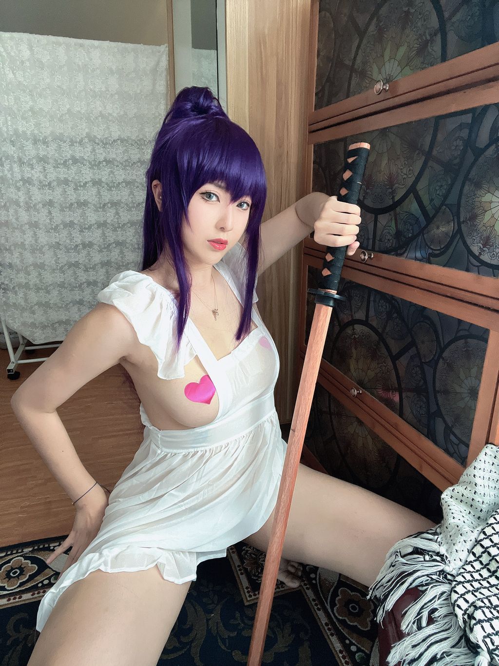 Coser@小容仔咕咕咕w: 学园默示录 毒岛冴子 (41 photos) 5 Coser@小容仔咕咕咕w: 学园默示录 毒岛冴子 (41 photos) 5