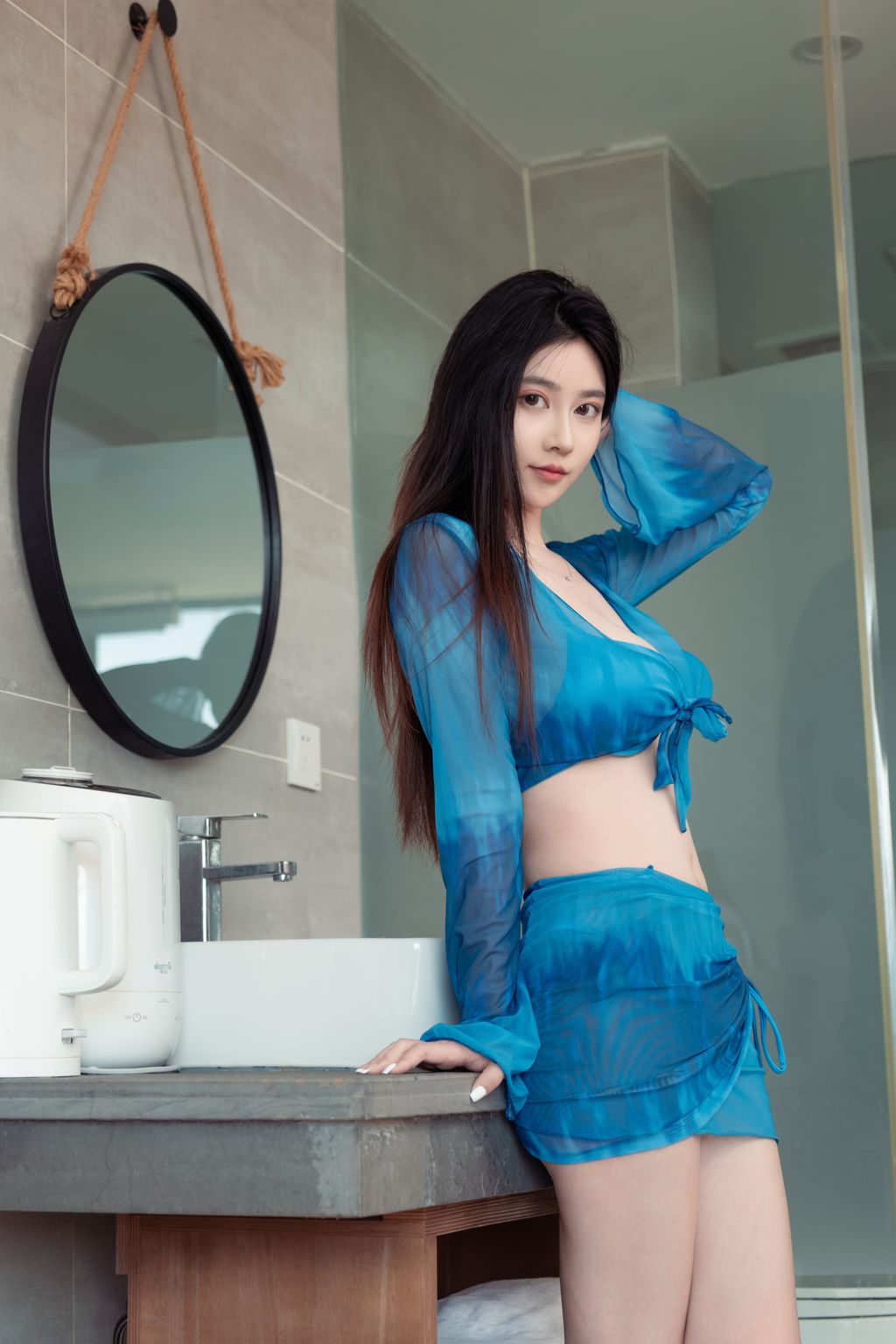 Coser@年年Nnian: 一抹蓝 (80 photos) 14 Coser@年年Nnian: 一抹蓝 (80 photos) 14