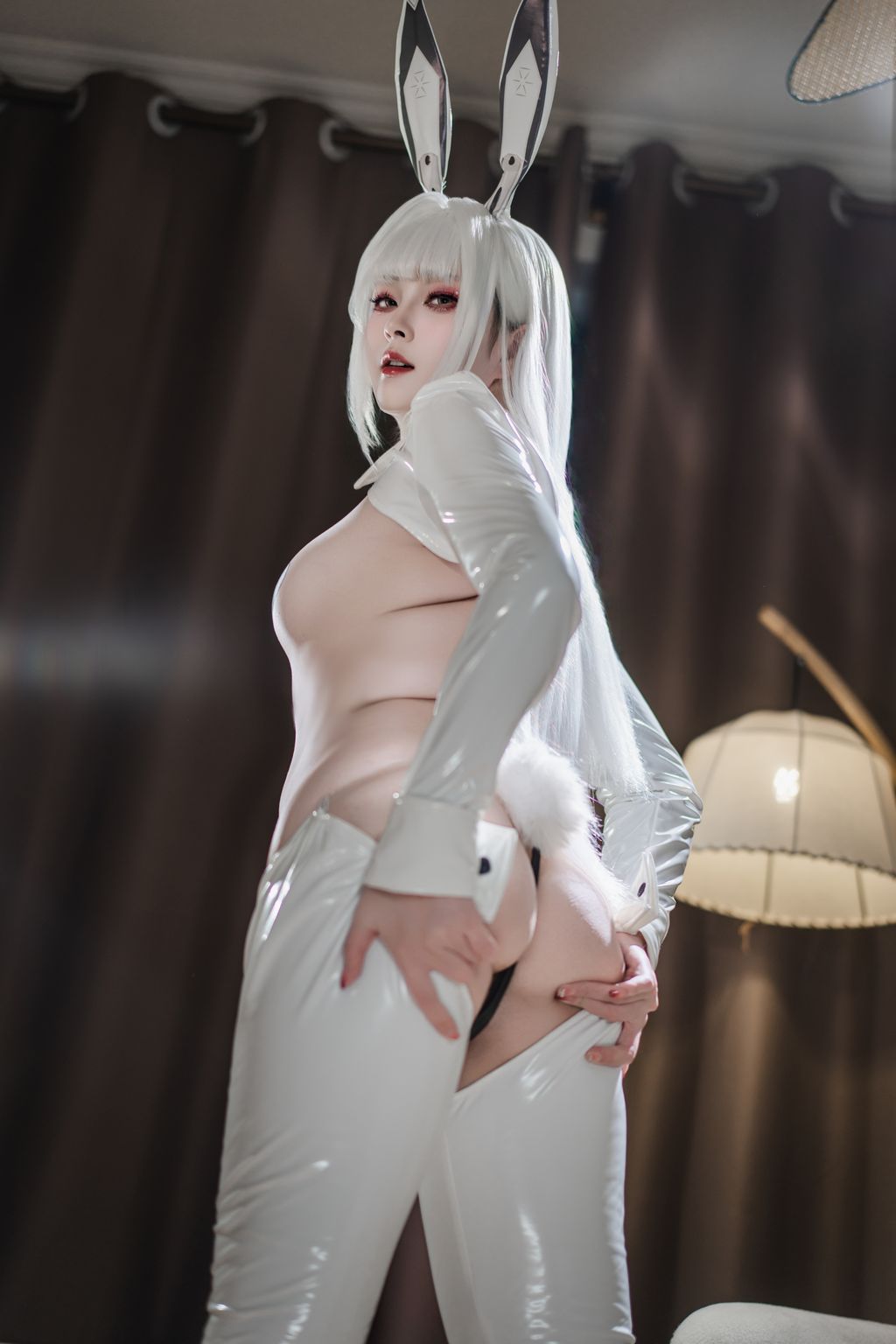 Coser@Natsuko夏夏子: NIKKE 布兰儿 逆兔女郎 (81 photos)