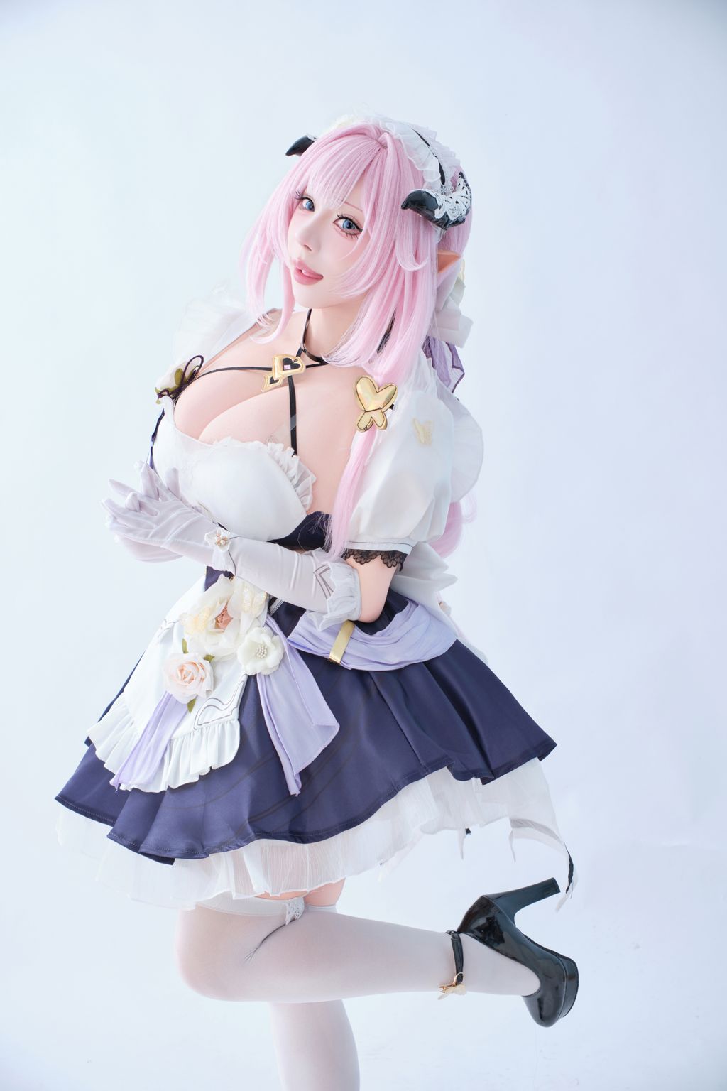 Coser@胡桃喵: 崩坏三 爱莉希雅 女仆 (125 photos) 18 Coser@胡桃喵: 崩坏三 爱莉希雅 女仆 (125 photos) 18