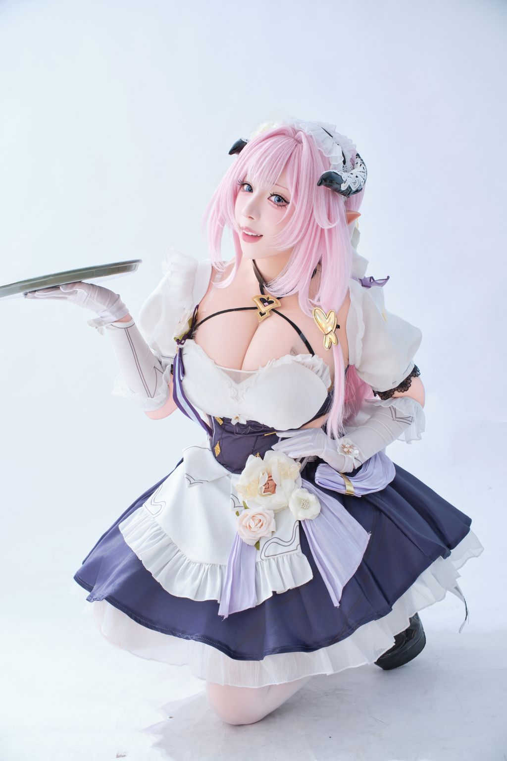 Coser@胡桃喵: 崩坏三 爱莉希雅 女仆 (125 photos) 16 Coser@胡桃喵: 崩坏三 爱莉希雅 女仆 (125 photos) 16