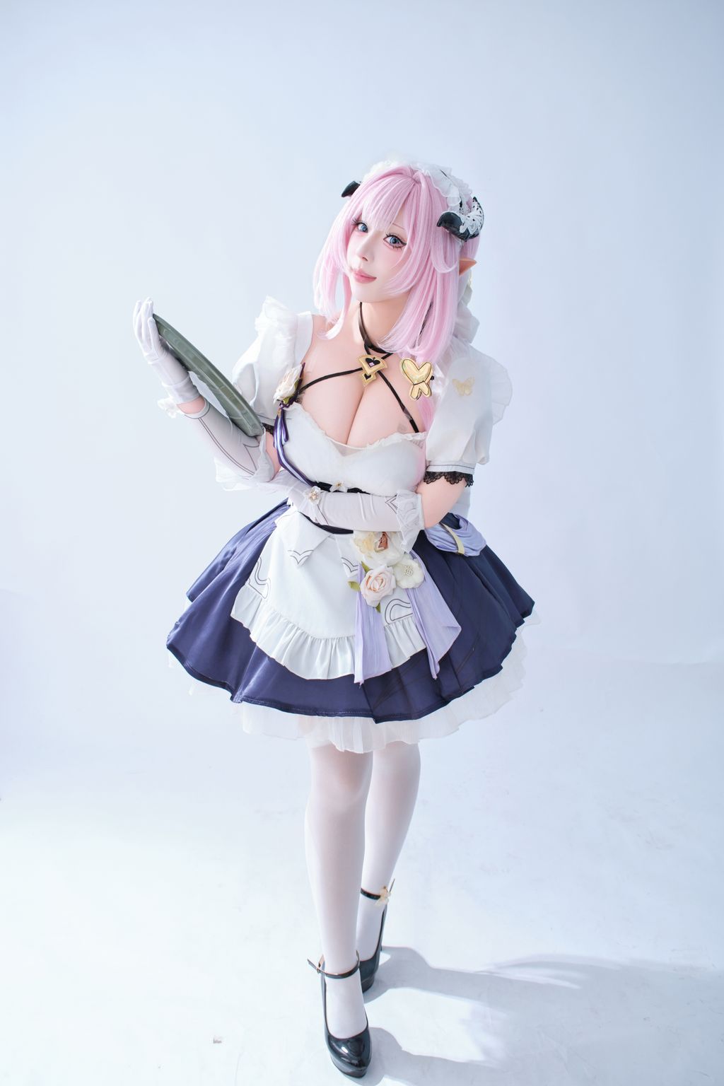 Coser@胡桃喵: 崩坏三 爱莉希雅 女仆 (125 photos) 14 Coser@胡桃喵: 崩坏三 爱莉希雅 女仆 (125 photos) 14