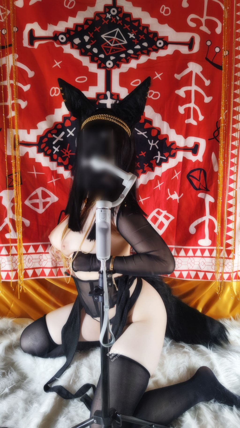 Coser@Hokunaimeko (北乃芽子): G奶 8K 阿努比斯アヌビシ (87 photos + 2 videos)