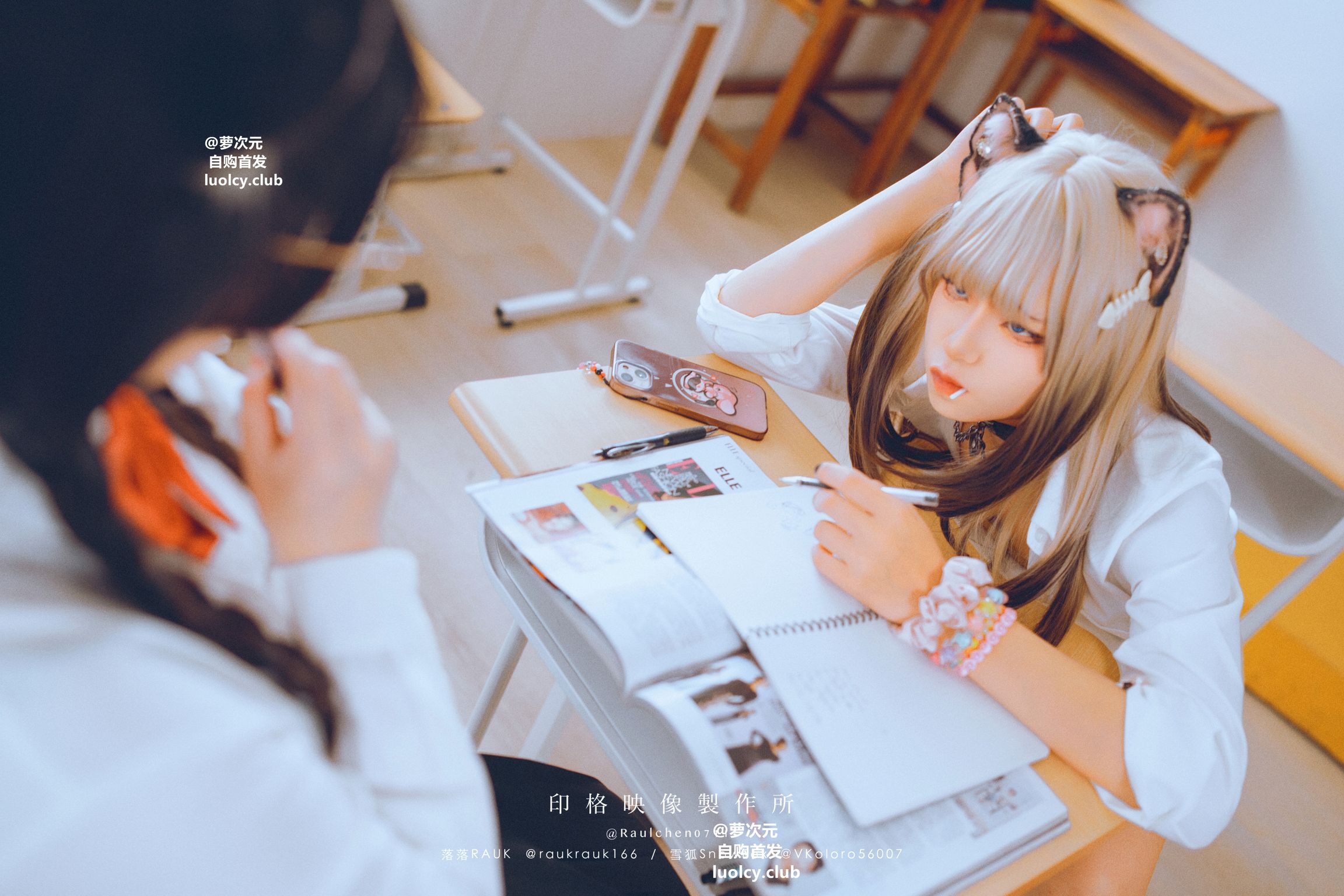 Coser@落落Raku: 8K Cos猫物語 (71 photos + 1 video) 8 Coser@落落Raku: 8K Cos猫物語 (71 photos + 1 video) 8