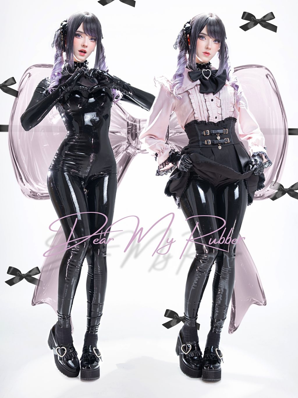 Coser@Candy_Ball: Dear My Rubber (62 photos + 4 videos)