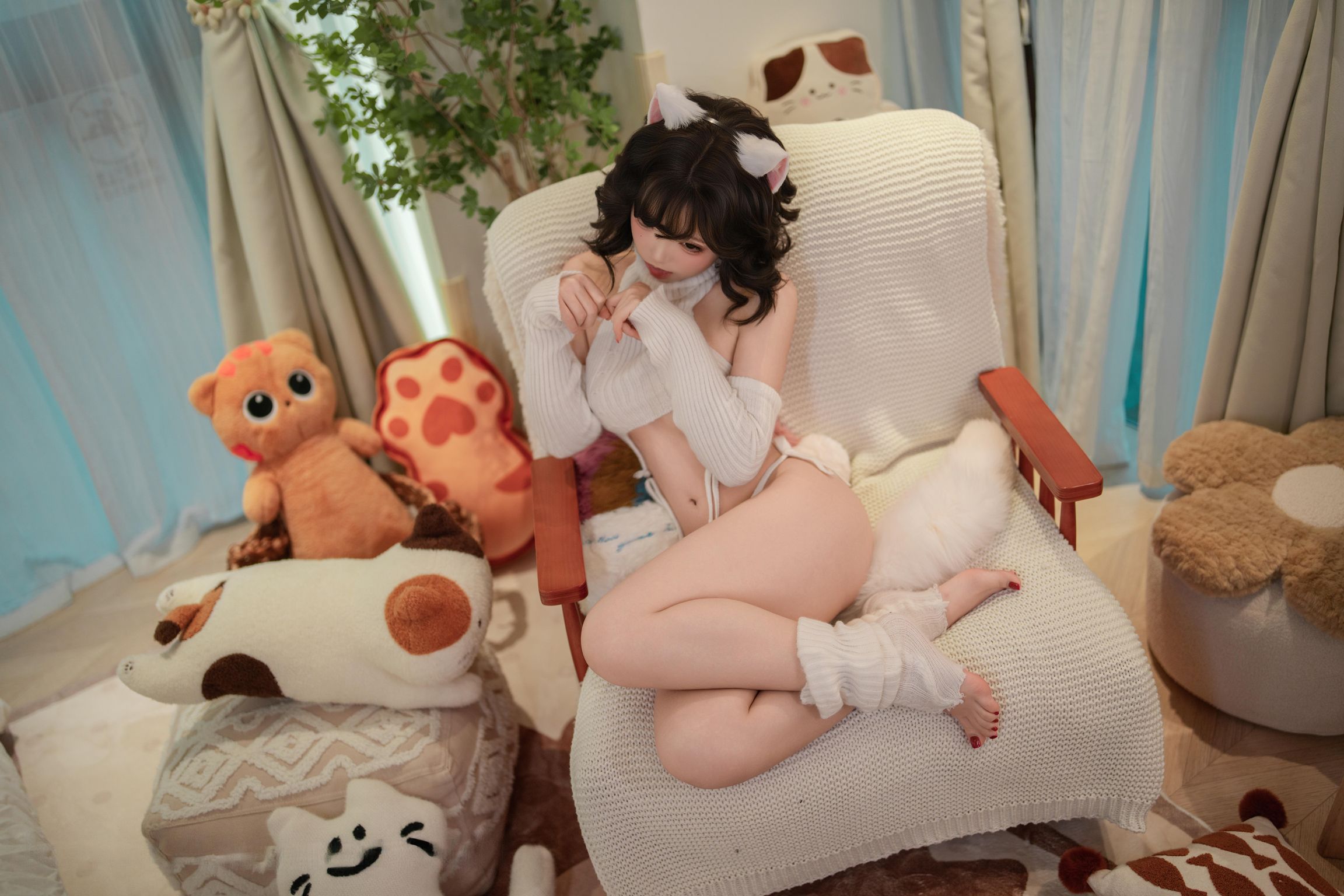 Coser@Bangni邦尼: 家有小白猫 (84 photos) 8 Coser@Bangni邦尼: 家有小白猫 (84 photos) 8