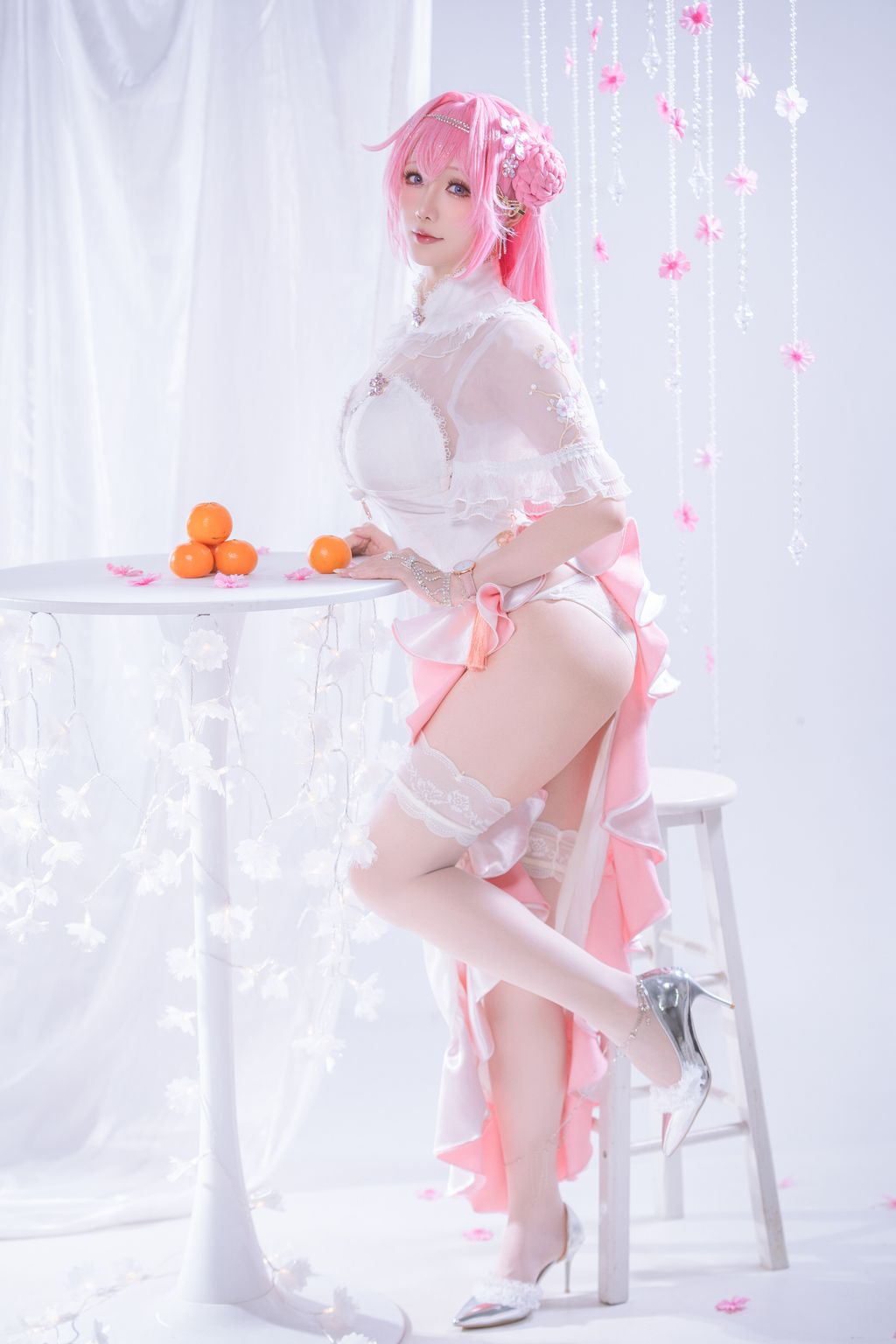 Coser@星之迟迟Hoshilily: 胜利女神：妮姬 桃乐丝 (44 photos)