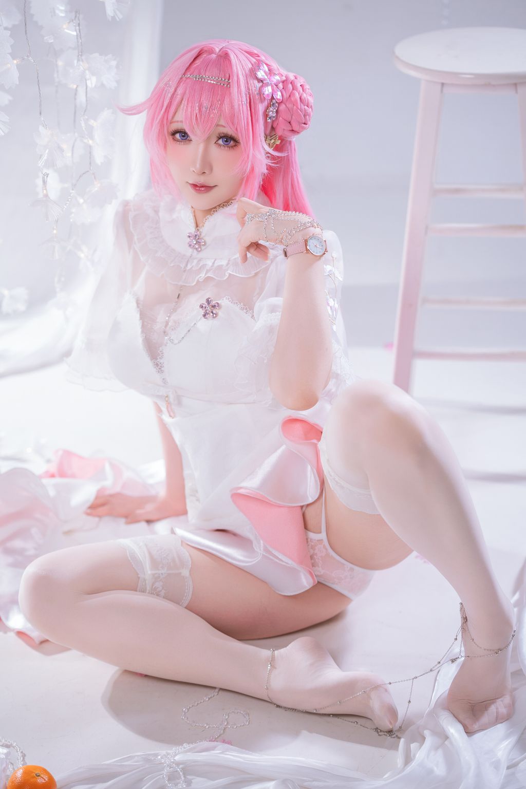 Coser@星之迟迟Hoshilily: 胜利女神：妮姬 桃乐丝 (44 photos)