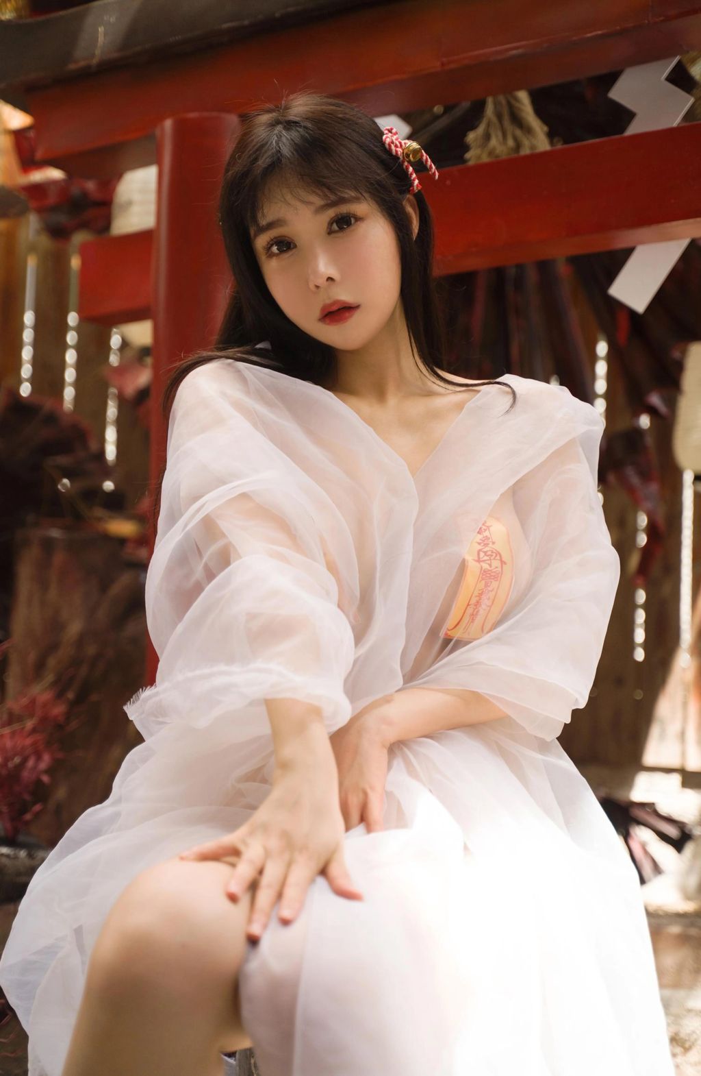 Coser@亚马逊鲶鱼: 神社符纸巫女 (96 photos) 8 Coser@亚马逊鲶鱼: 神社符纸巫女 (96 photos) 8