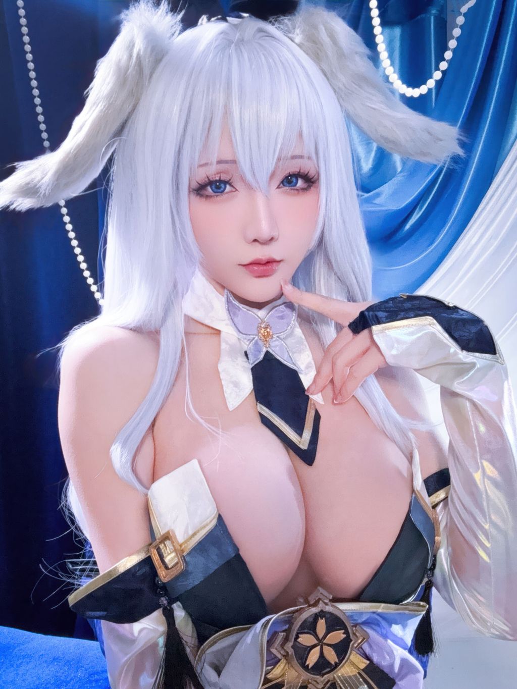 Coser@星之迟迟Hoshilily: 碧蓝航线 信浓 兔女郎 (52 photos)