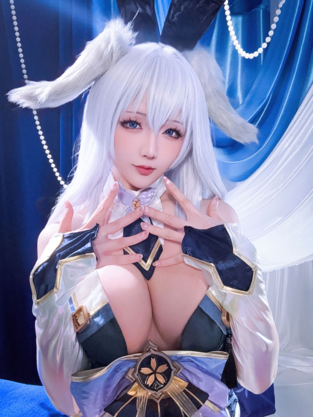 Coser@星之迟迟Hoshilily: 碧蓝航线 信浓 兔女郎 (52 photos) 19 Coser@星之迟迟Hoshilily: 碧蓝航线 信浓 兔女郎 (52 photos) 19